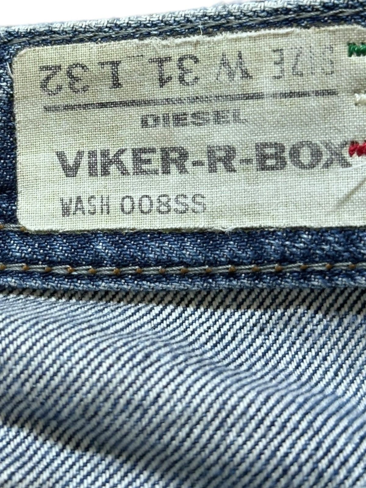 Diesel Black Gold Vintage Diesel Viker-R-Box Faded Ripped Distressed Denim Size US 34 / EU 50 - 9 Thumbnail