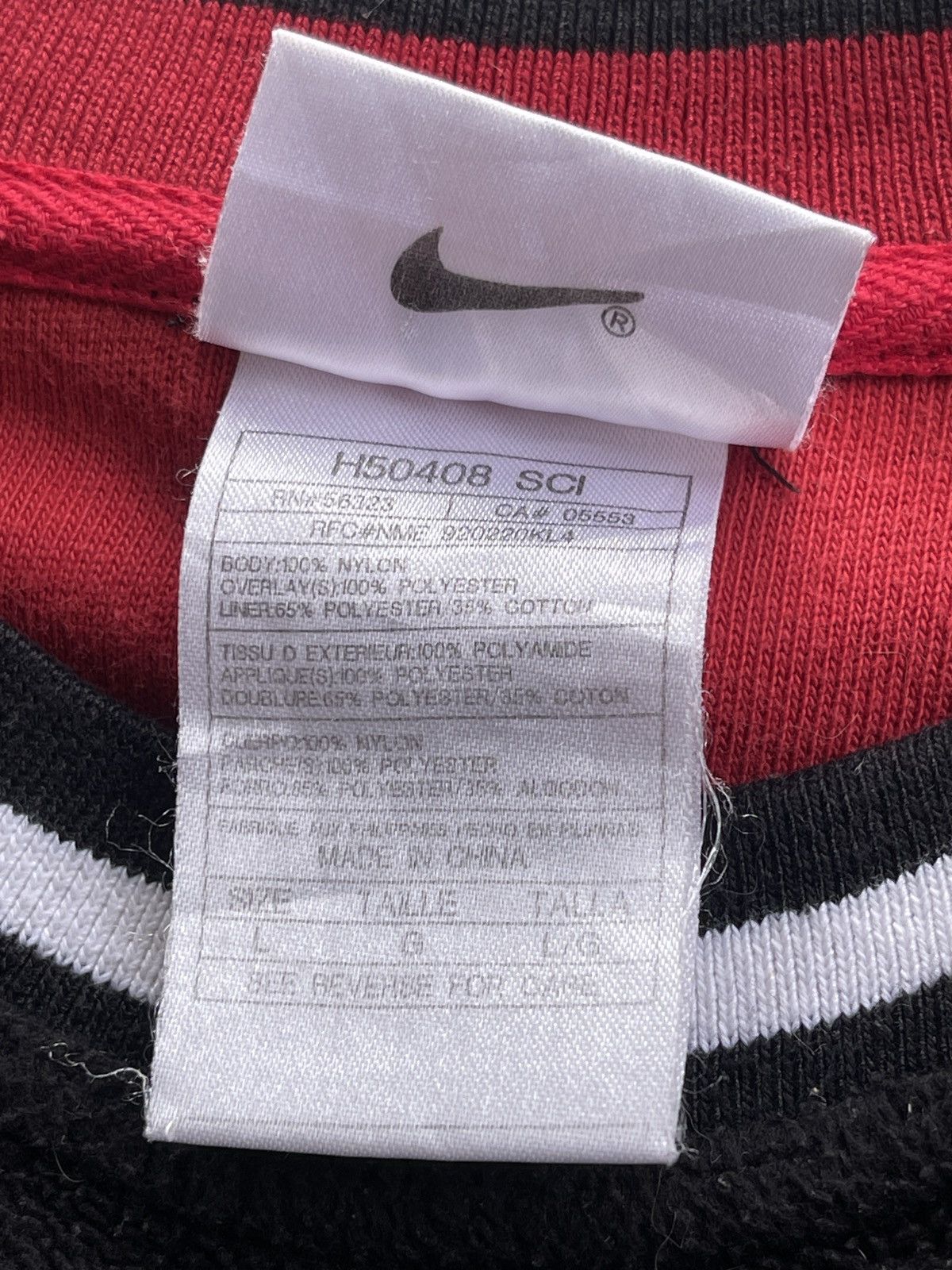 Nike Vintage 90s Nike Sweatshirt Fleece Size US L / EU 52-54 / 3 - 7 Thumbnail