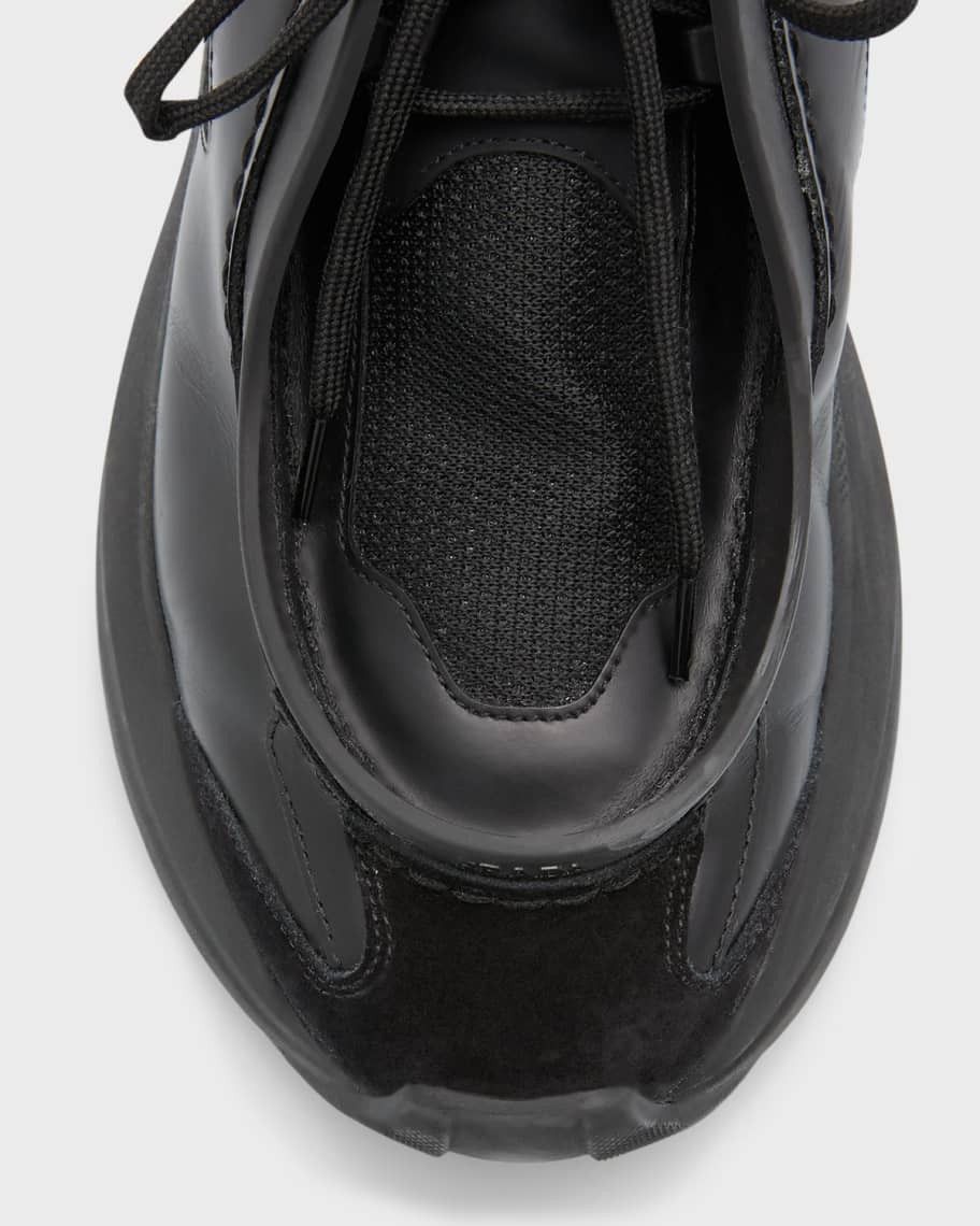 Prada o1mt1gz1024 Spaz Mesh Sneakers in Black Size US 8 / EU 41 - 3 Thumbnail