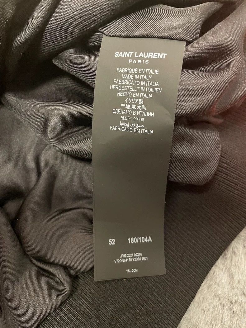 Saint Laurent Paris Saint Laurent Paris Color blocked silk jacket-2506 Size US L / EU 52-54 / 3 - 4 Thumbnail