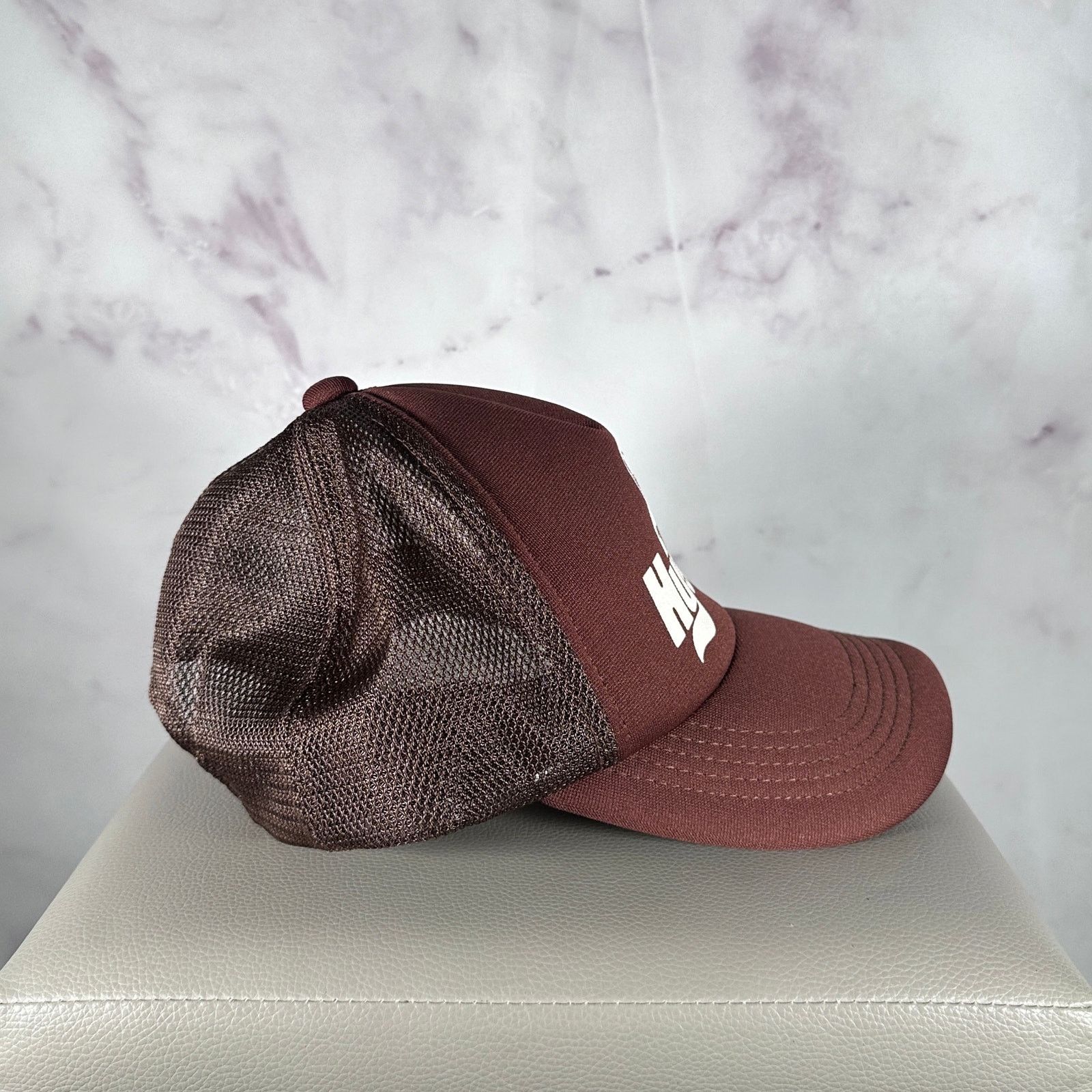 Hysteric Glamour Brown Trucker Hat Size ONE SIZE - 2 Thumbnail