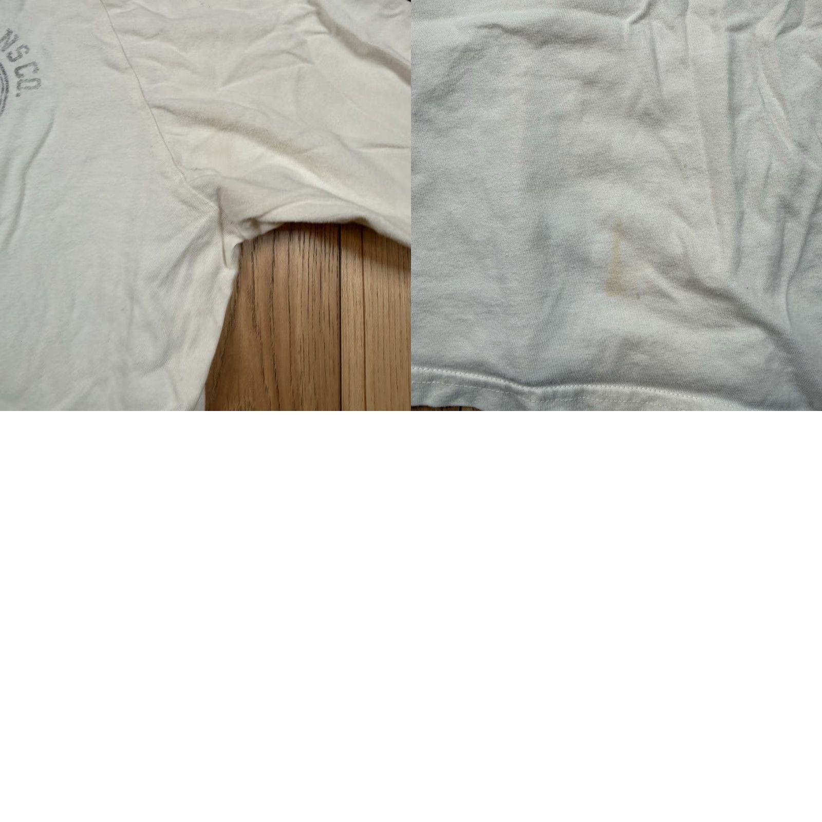 Polo Ralph Lauren VTG Polo Ralph Lauren Jeans Co T Shirt Mens Large Ivory Short Sleeve Men T-Shirt L Size US L / EU 52-54 / 3 - 8 Thumbnail