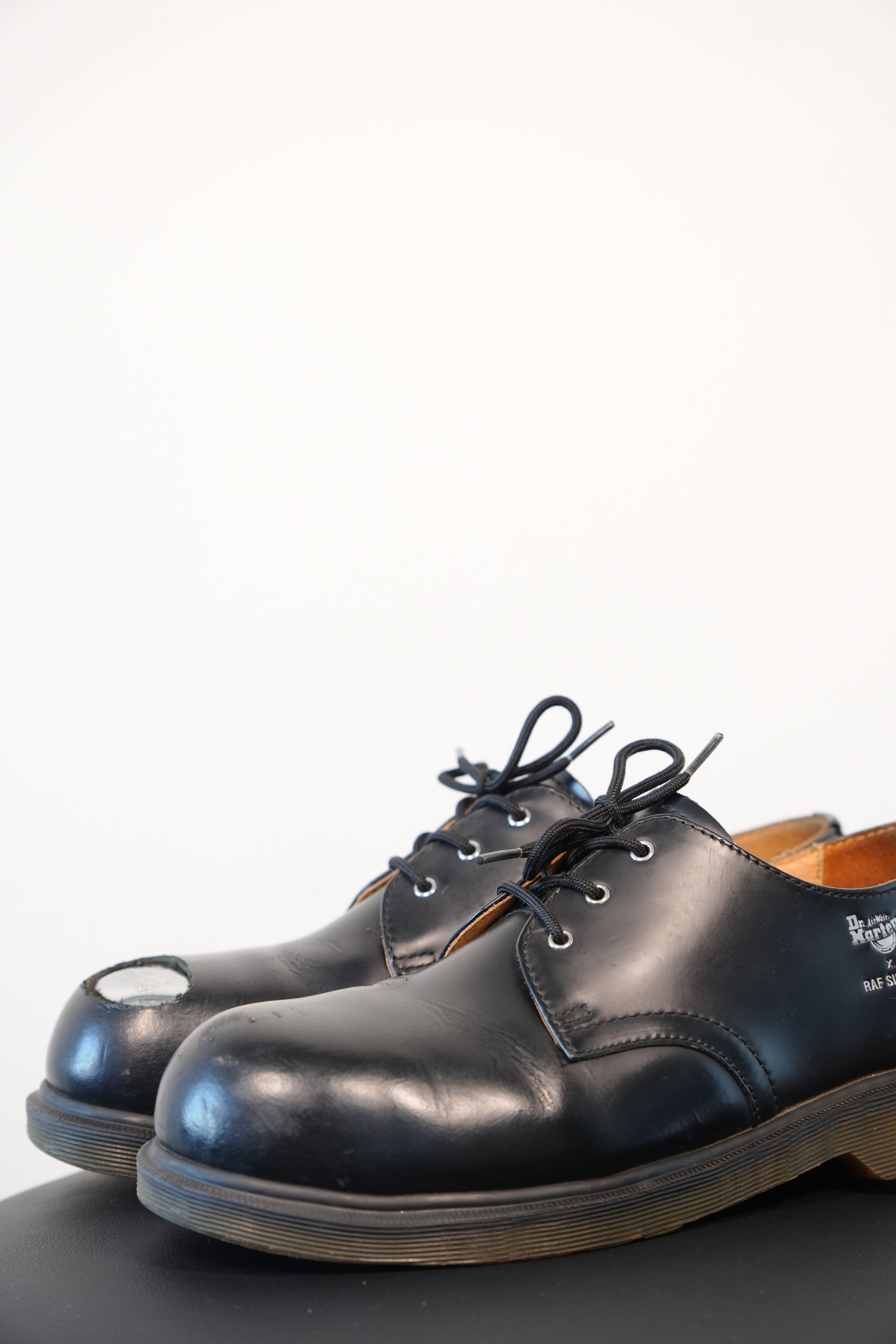 Dr. Martens × Raf Simons STEAL! Raf Simons X Dr. Martens steel toe leather shoe Size US 10 / EU 43 - 6 Thumbnail