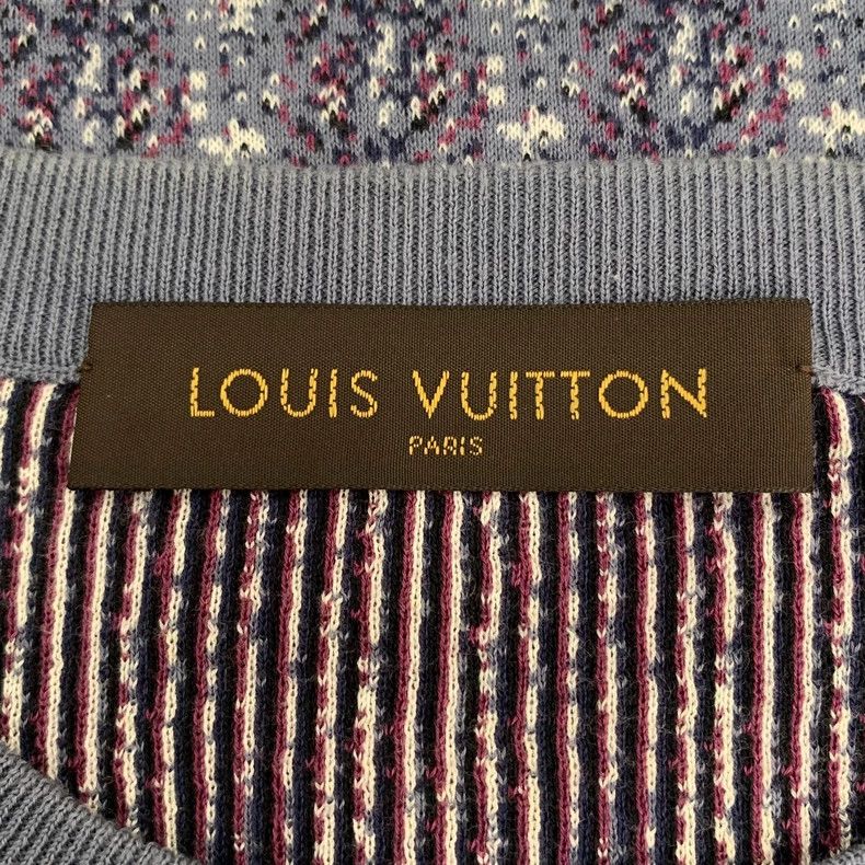 Louis Vuitton Louis Vuitton Purple logo logo cotton long-sleeve casual k Size US S / EU 44-46 / 1 - 6 Thumbnail