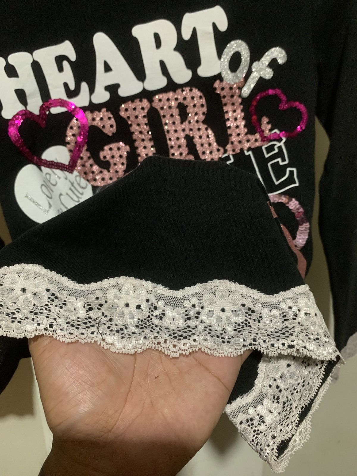 Hysteric Glamour × Undercover Japanese Tralala Lace embroidered Hysteric Glamour Style Tee Size S / US 4 / IT 40 - 4 Thumbnail