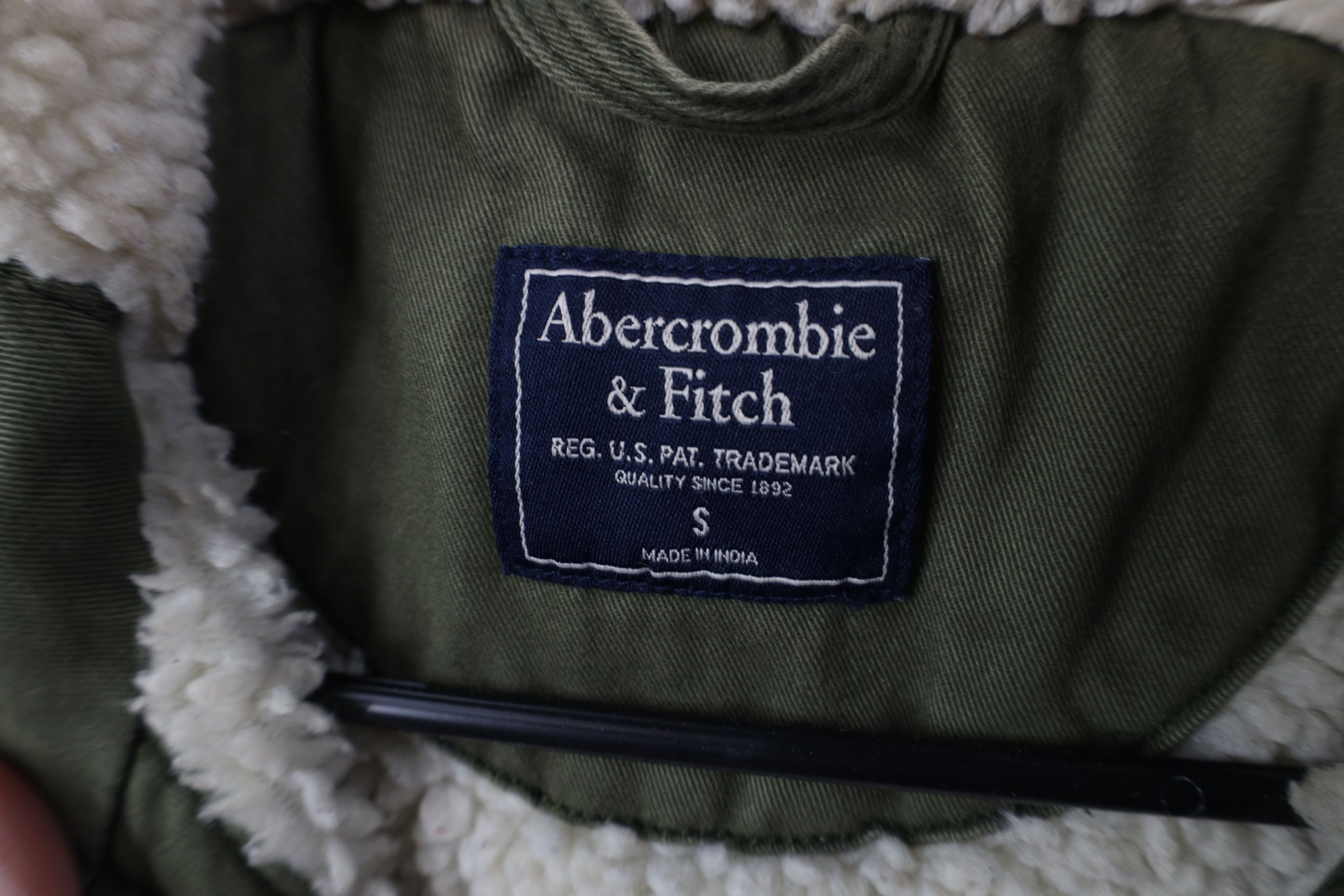 Abercrombie & Fitch Vintage Y2K Abercrombie & Fitch Lined Military Parka Jacket Size S / US 4 / IT 40 - 9 Thumbnail