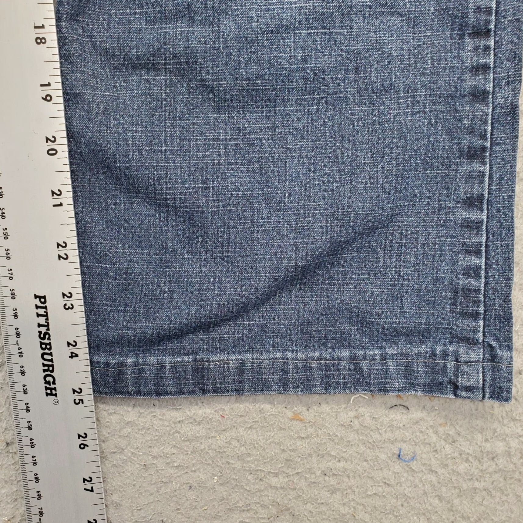 Levi's Levi's Signature Bootcut Jeans Womens Size 16 Denim Stretch Navy 5-Pocket Regular Waist 36 Inseam 25" Blue denim Jeans Womens Size 16 Size 38" / US 16 / IT 52 - 4 Thumbnail