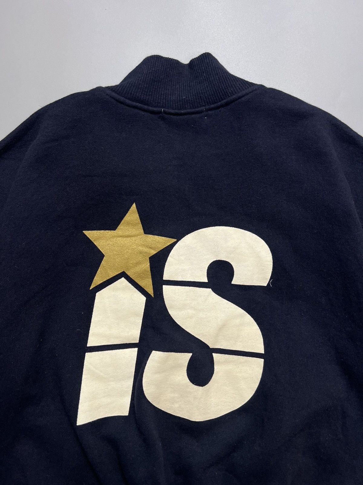 Issey Miyake × Vintage Vintage 1990s IsseyMiyake 'IS' Stars Zipper Sweats Size US M / EU 48-50 / 2 - 2 Thumbnail
