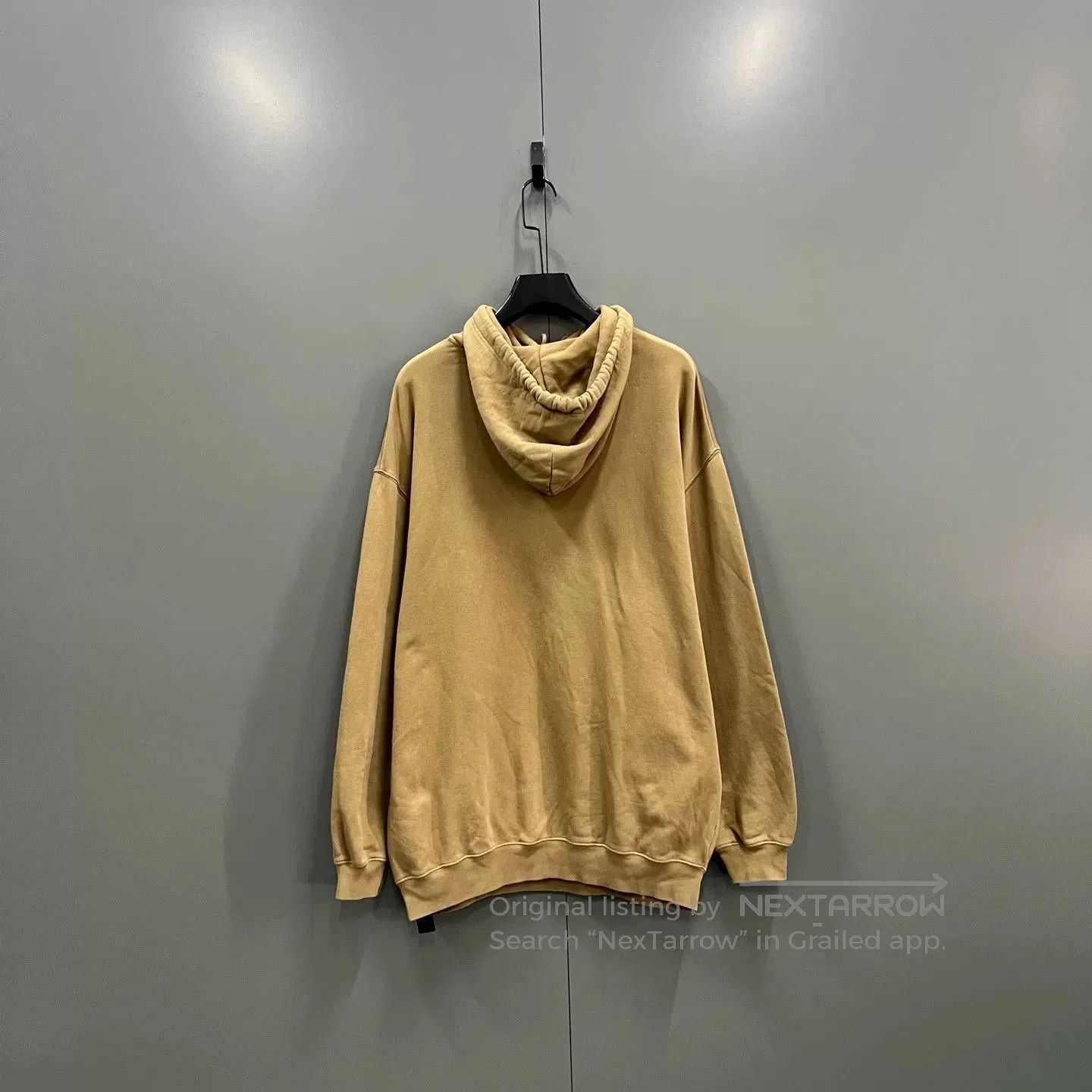 Balenciaga Balenciaga BB Logo Beige Hoodie. Size US M / EU 48-50 / 2 - 2 Thumbnail