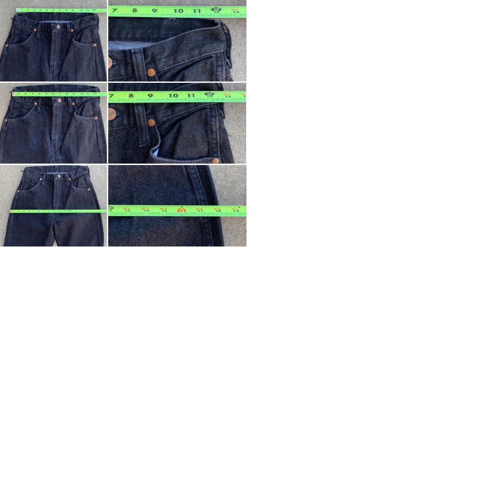 Wrangler VINTAGE Wrangler Jeans Black Scovill Zipper Size 9 26 1/2” Waist Inseam 34 Denim Rockabilly Womens or Juniors? Size 30" / US 8 / IT 44 - 9 Thumbnail