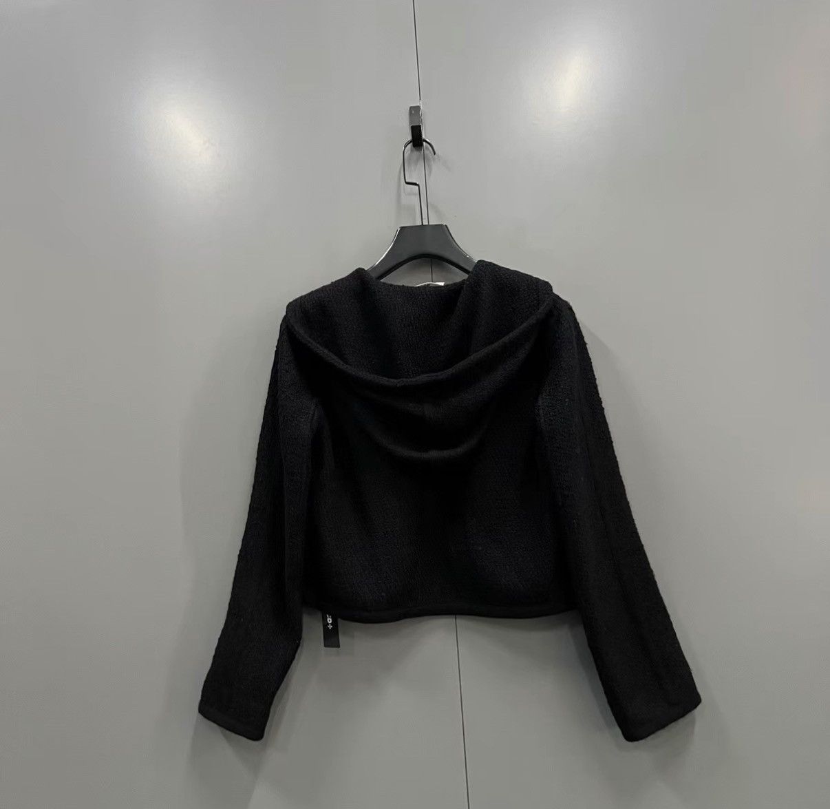 Celine Celine Black Knitted Hooded Cardigan J41 Size XS / US 0-2 / IT 36-38 - 2 Thumbnail