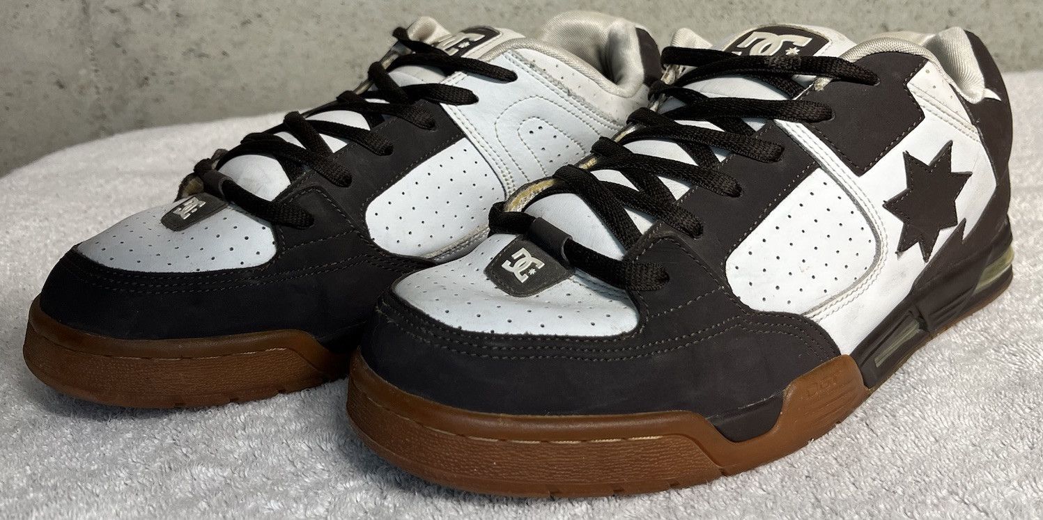 DC 2006 DC Command DGT Brown And White Skate Shoes Size 13 Size US 13 / EU 46 - 1 Thumbnail