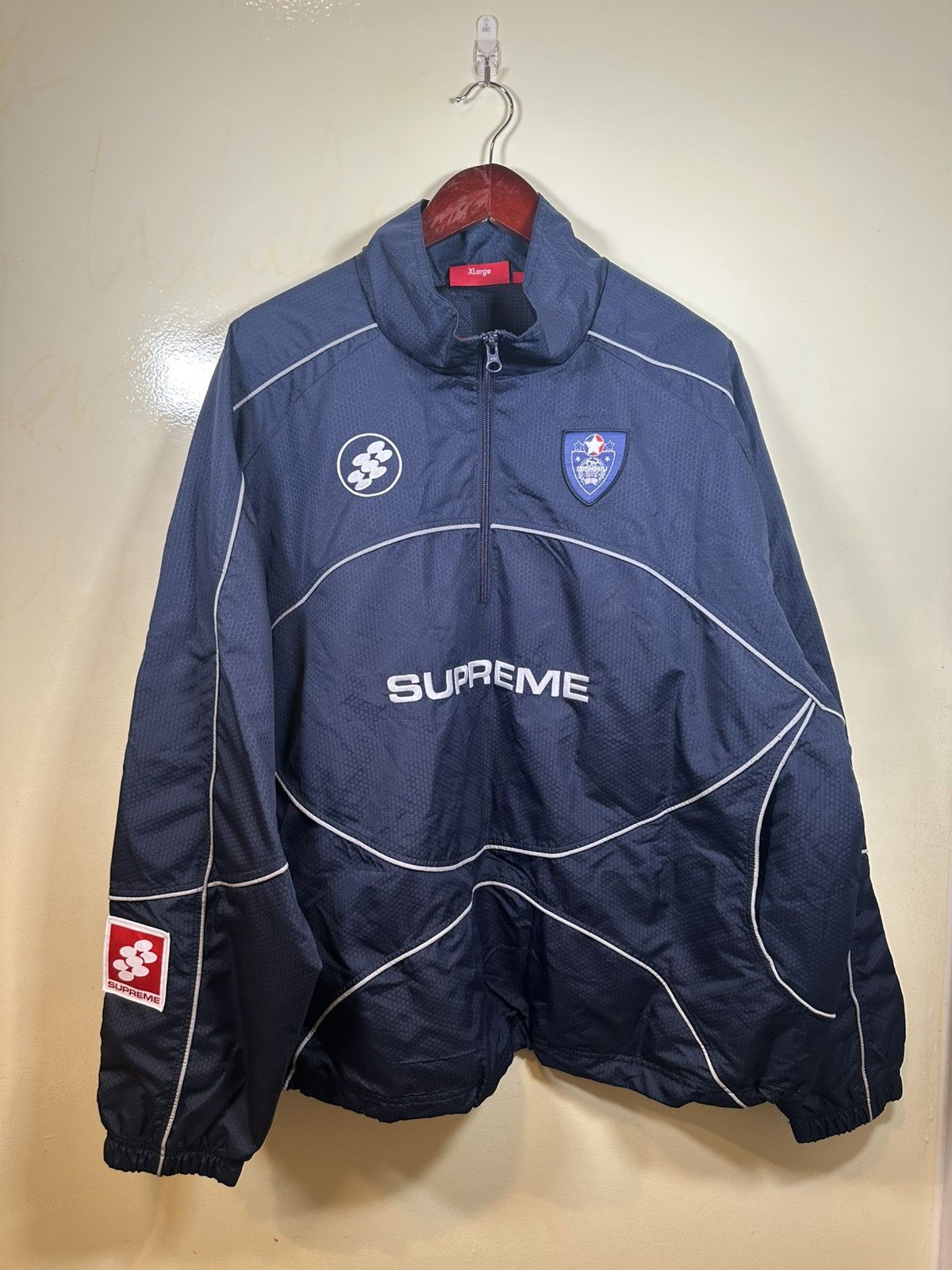 Supreme Reflective Piping Pullover