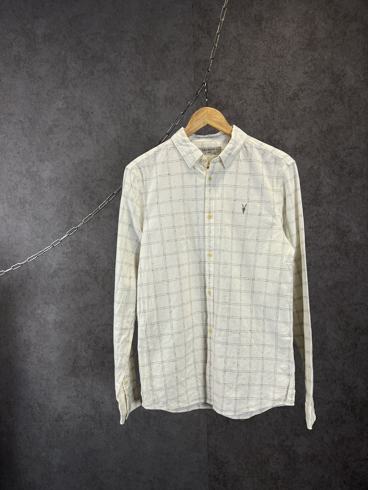 Allsaints Allsaints designer logo shirt Size US S / EU 44-46 / 1 - 1 Thumbnail