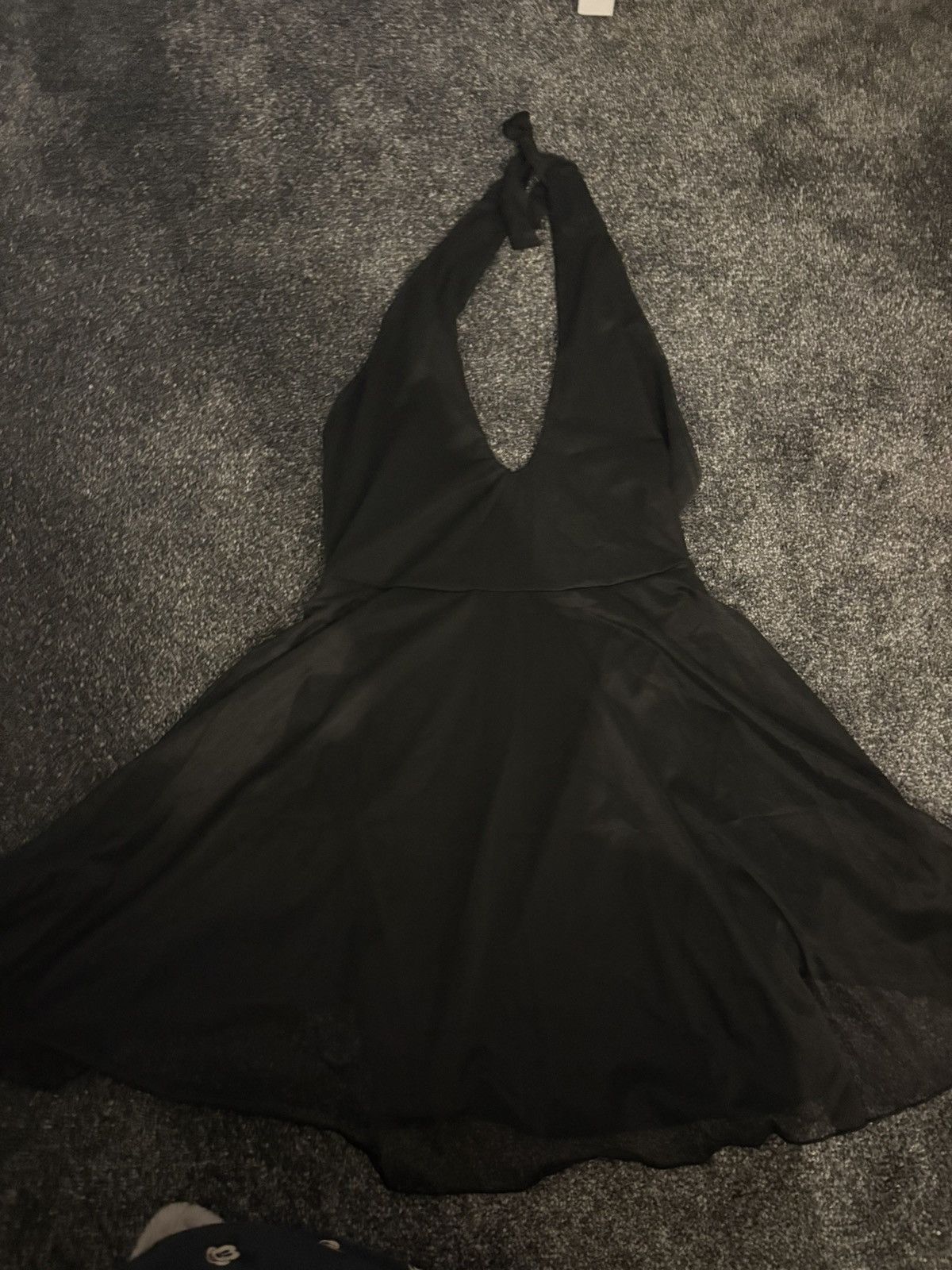 Other luxury black flare summer dress Size ONE SIZE - 1 Thumbnail