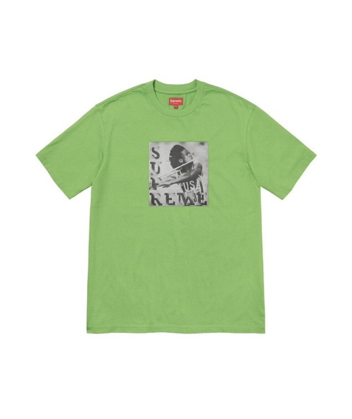 Supreme Supreme Javelin Label S/S Top Green Sz: Medium Size US M / EU 48-50 / 2 - 1 Preview