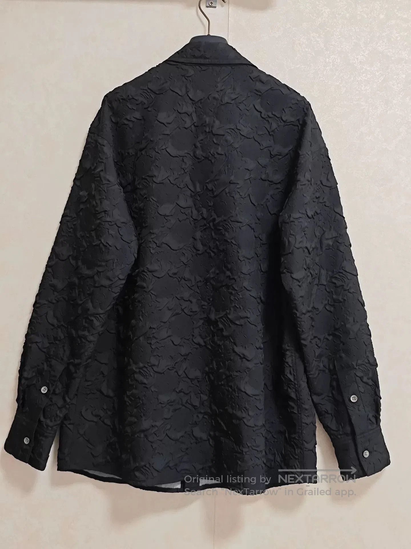 Andersson Bell Andersson Bell Runway Pleated Black Shirt Jacket. Size US L / EU 52-54 / 3 - 4 Thumbnail