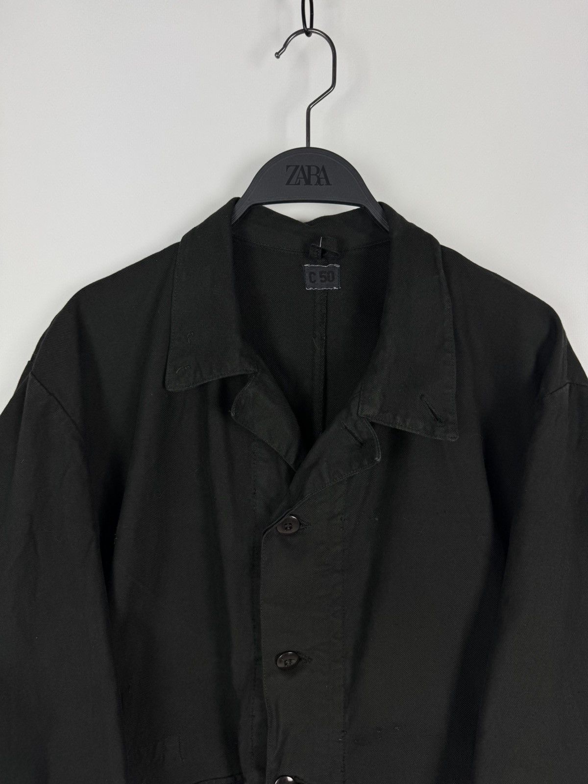 Vintage 1970’s Vintage Swedish Army Work Jacket Size US M / EU 48-50 / 2 - 5 Thumbnail