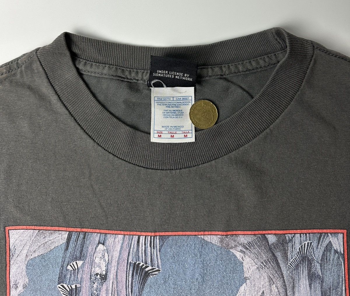 Band Tees VINTAGE YES RELAYER SNAKE ROCK BAND TEE , SHIRT Size US M / EU 48-50 / 2 - 10 Thumbnail