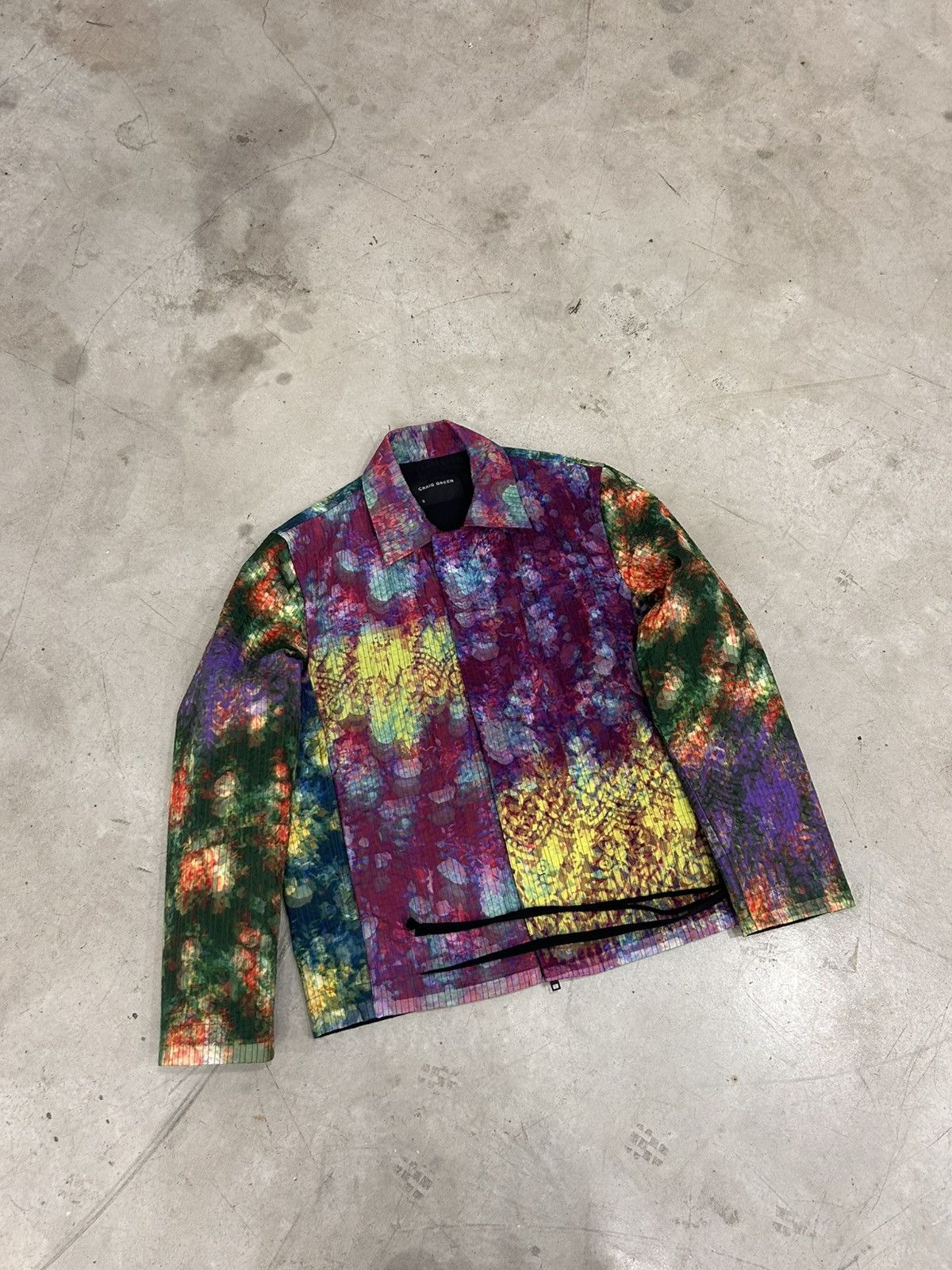 Craig Green Craig Green Vibrant Floral Work Jacket [SS2019 / Rare] Size US M / EU 48-50 / 2 - 2 Thumbnail