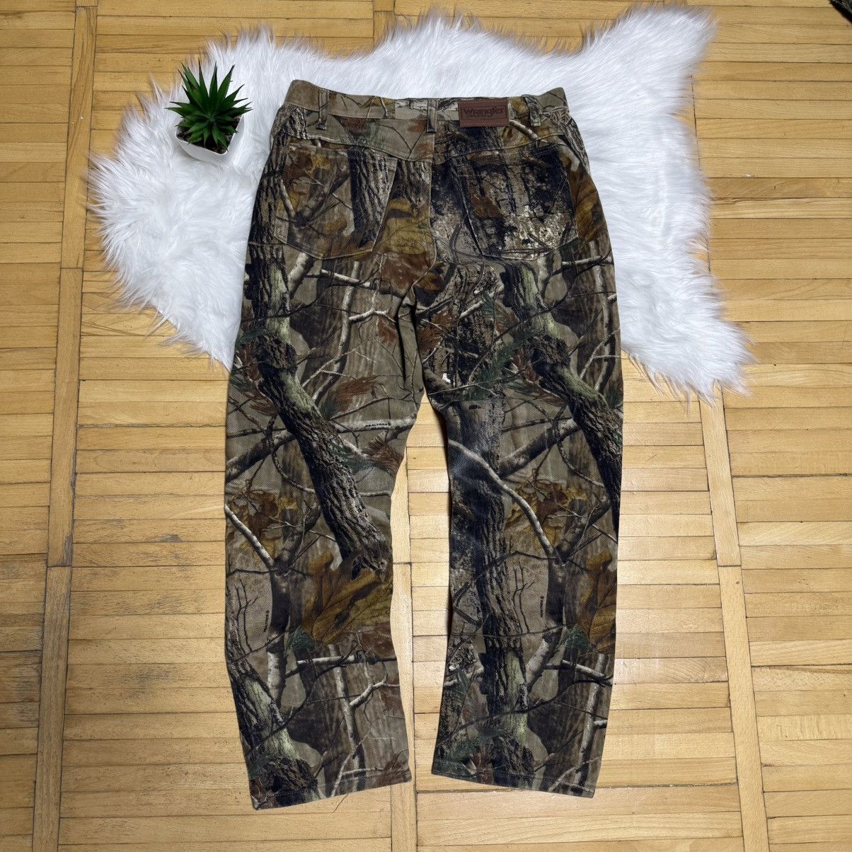 Wrangler 📌 Vintage Wrangler Realtree Camo Y2K Baggy Jeans Rare Size 38" / US 16 / IT 52 - 1 Thumbnail