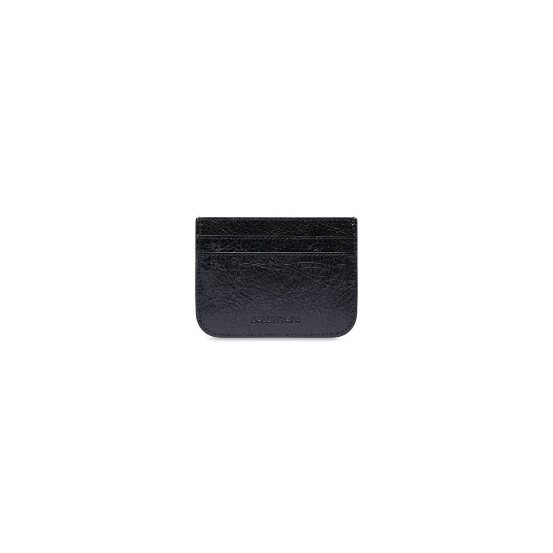 Balenciaga o1mt1gz0525 Size: OS / Le Cagole Card Holder in Black Size ONE SIZE - 2 Thumbnail