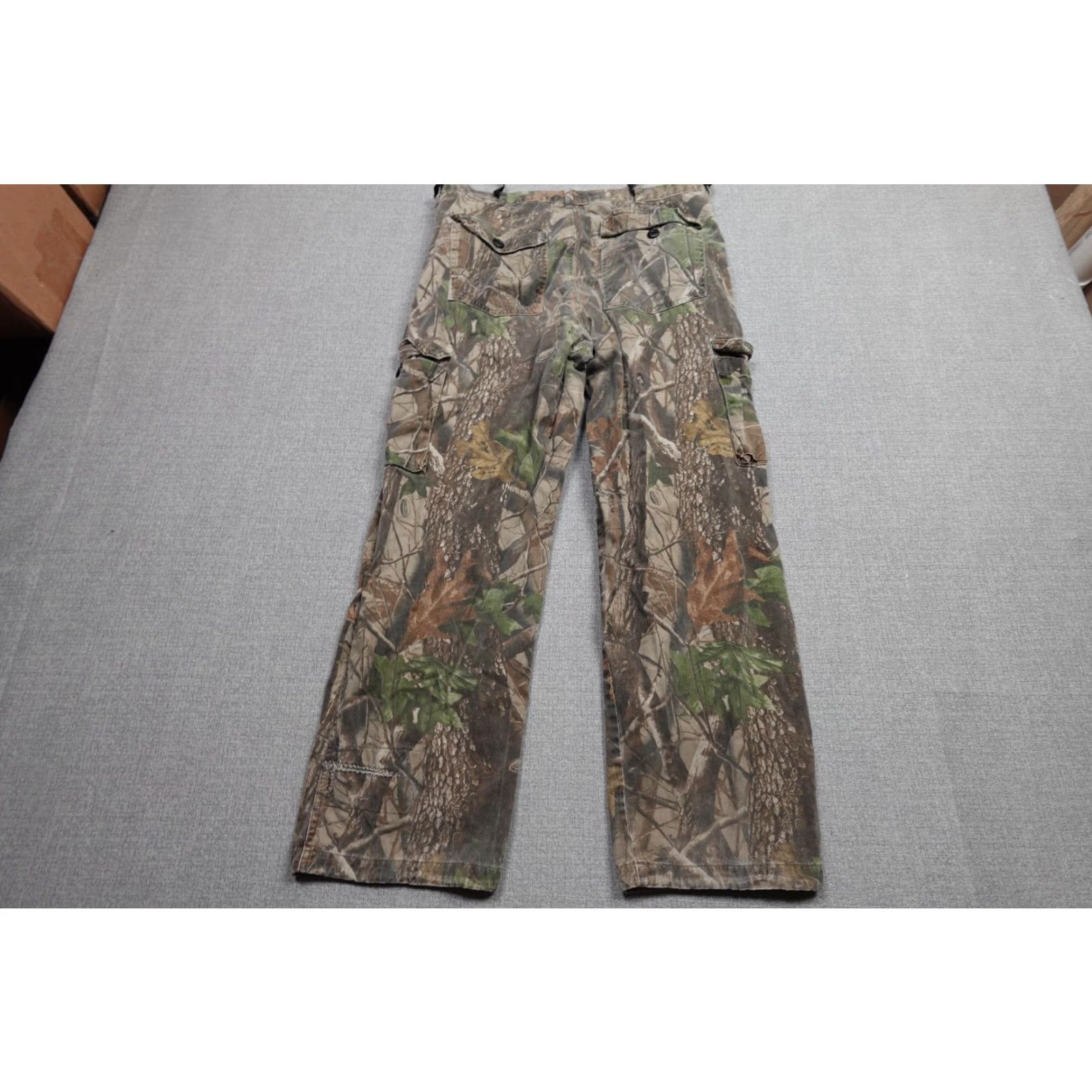 Vintage VINTAGE Outfitters Ridge Camo Cargo Pants Mens 38x30 Cargo Pants Men 38x30 Green Camouflage Pockets Waist 38 Size US 33 - 2 Thumbnail