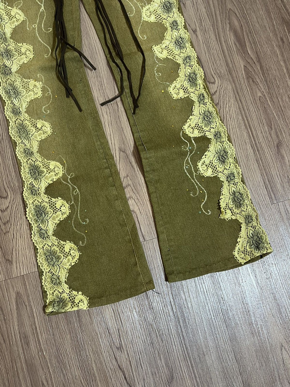 Cowboy Equipment 00’s World bazaar brocade pattern with leather strap Size 26" / US 2 / IT 38 - 5 Thumbnail