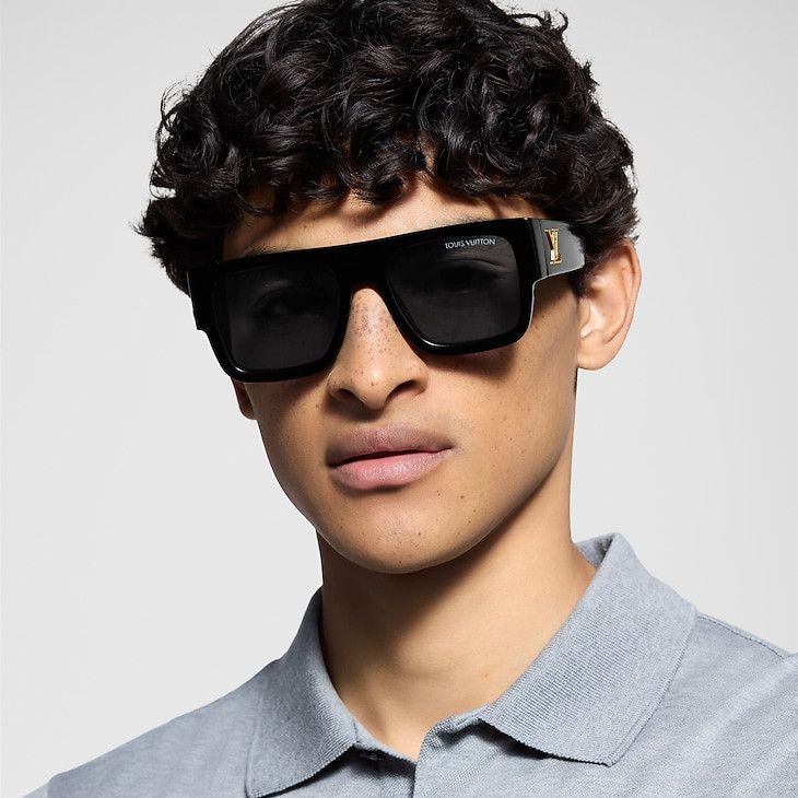 Louis Vuitton LV Clash Square Large Sunglasses Size ONE SIZE - 6 Thumbnail