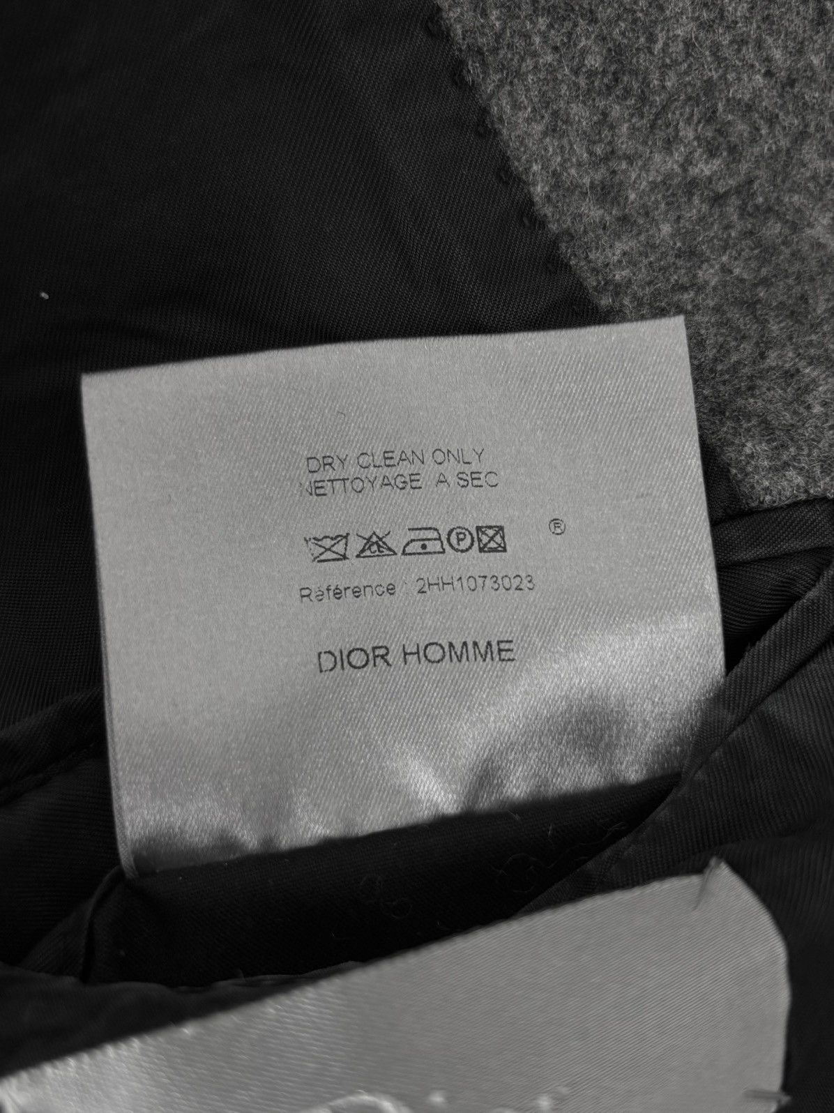 Dior × Hedi Slimane A/W 2002 Runway Wool Blazer (AW02/FW02, Suit Jacket, Homme) Size 50R - 10 Thumbnail