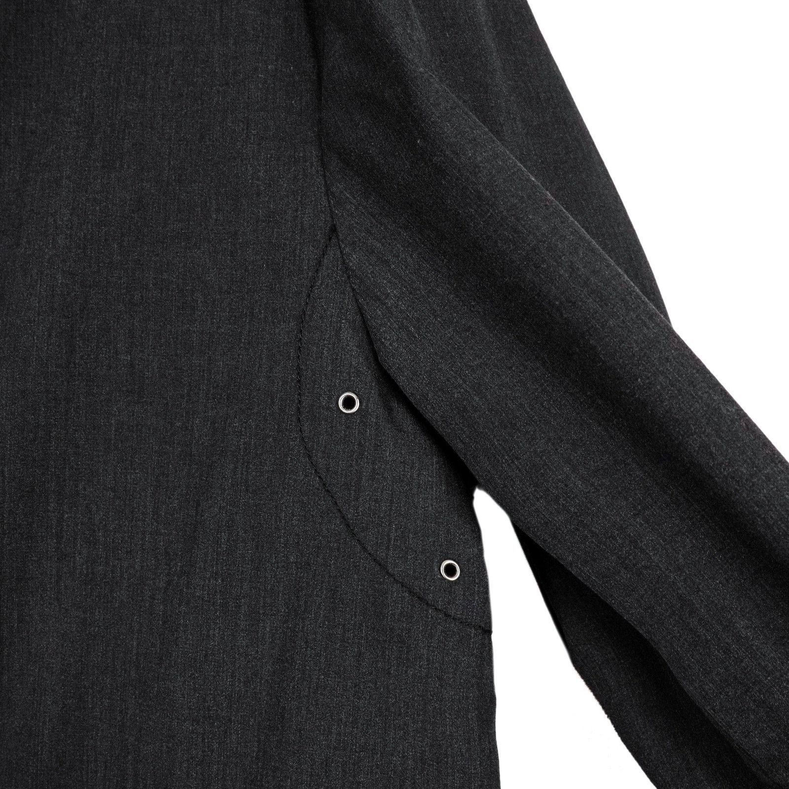 Prada Prada Linea Rossa Gray Tab Logo Kevlar Tech Coat Jacket Size US XL / EU 56 / 4 - 9 Thumbnail