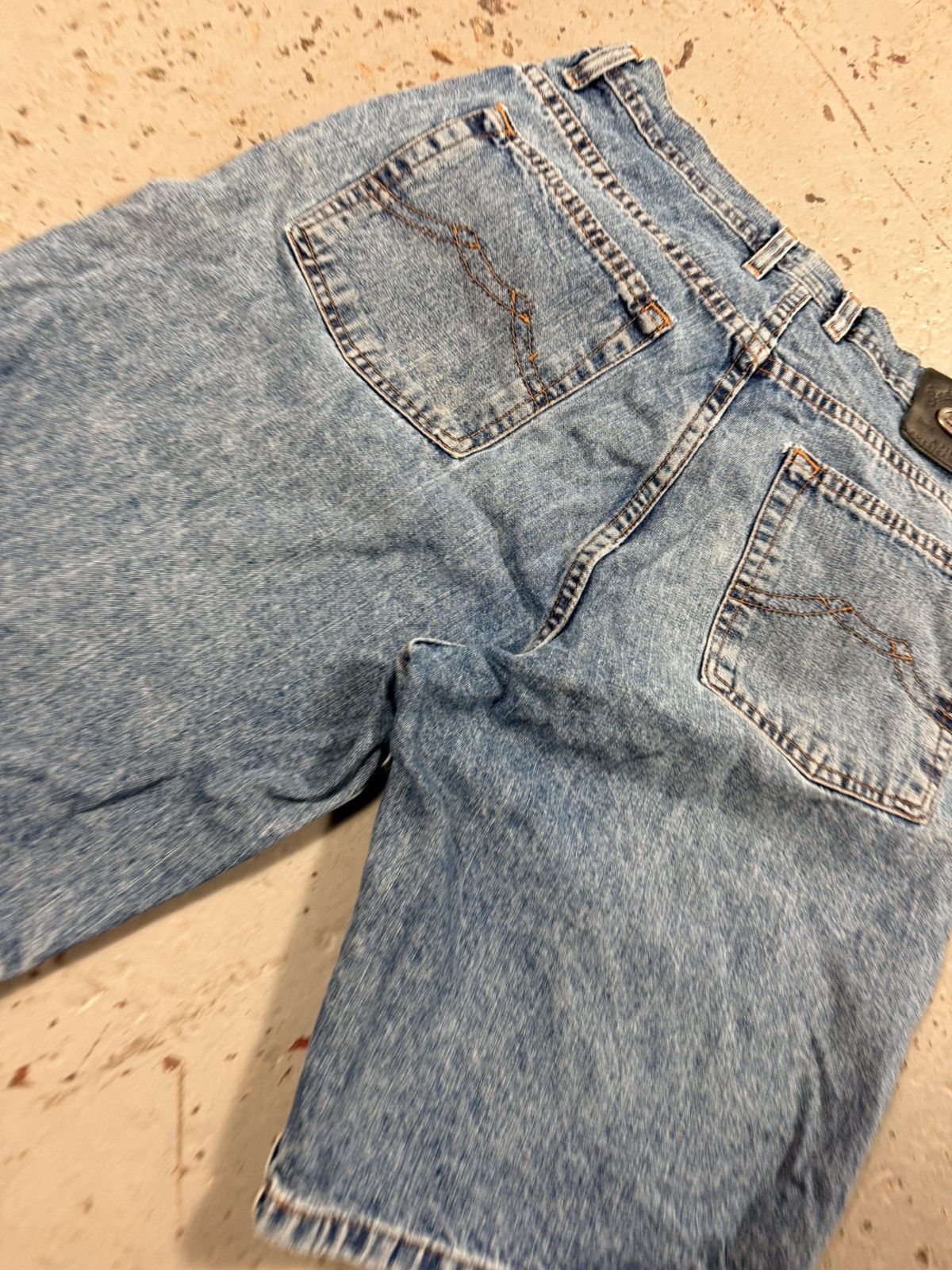 Indian Motorcycle Rare Vintage Indian Motorcycle Biker Denim Jorts Size US 32 / EU 48 - 3 Thumbnail