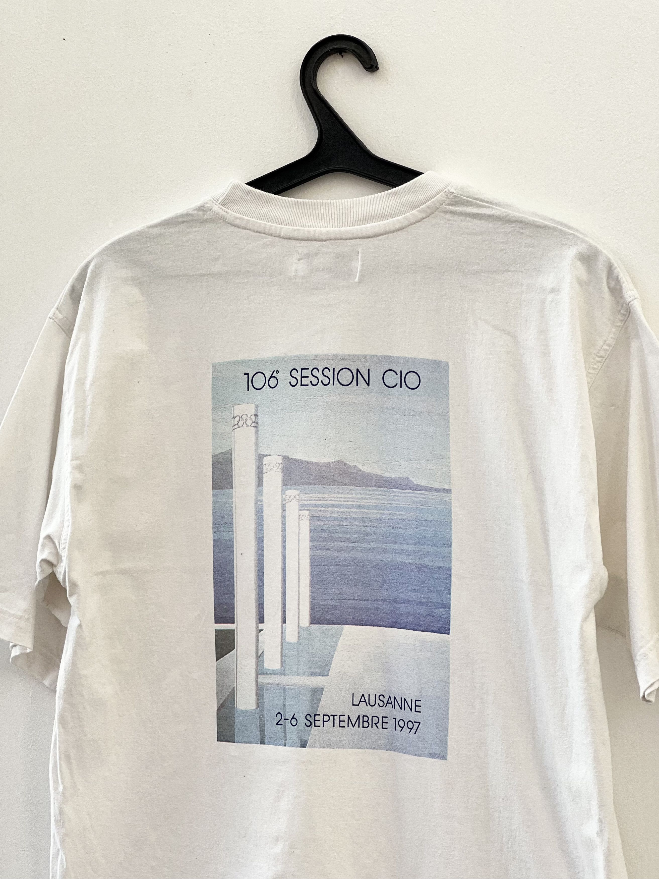 Band Tees × USA Olympics × Vintage LUKE BOX x 106e session CIO, Olympique-Lausanne 2-6 SEP 1997 Size US L / EU 52-54 / 3 - 2 Thumbnail