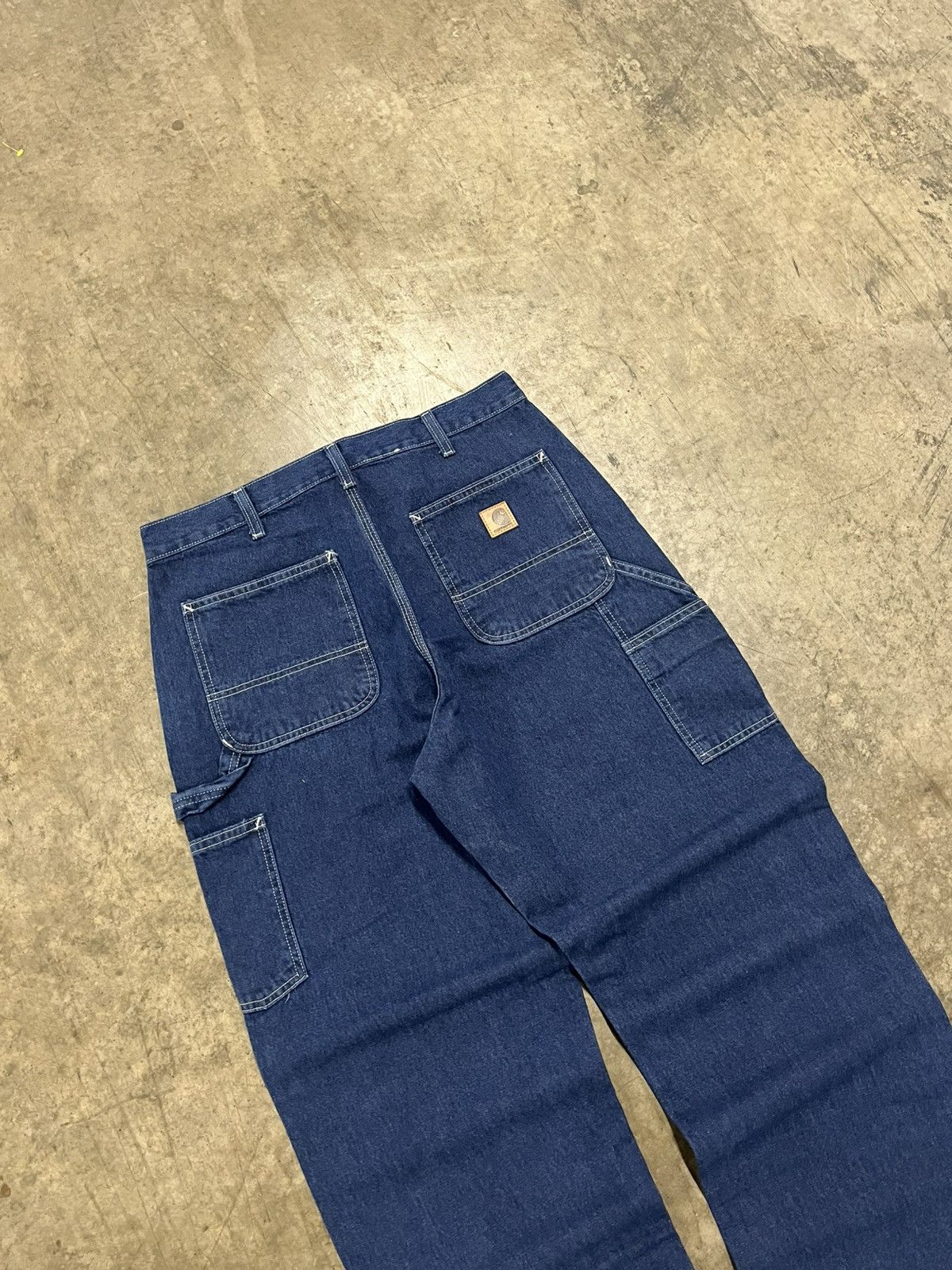 Carhartt × Vintage Carhartt carpenter cargo pants baggy fit wide leg streetwear Size US 34 / EU 50 - 3 Thumbnail