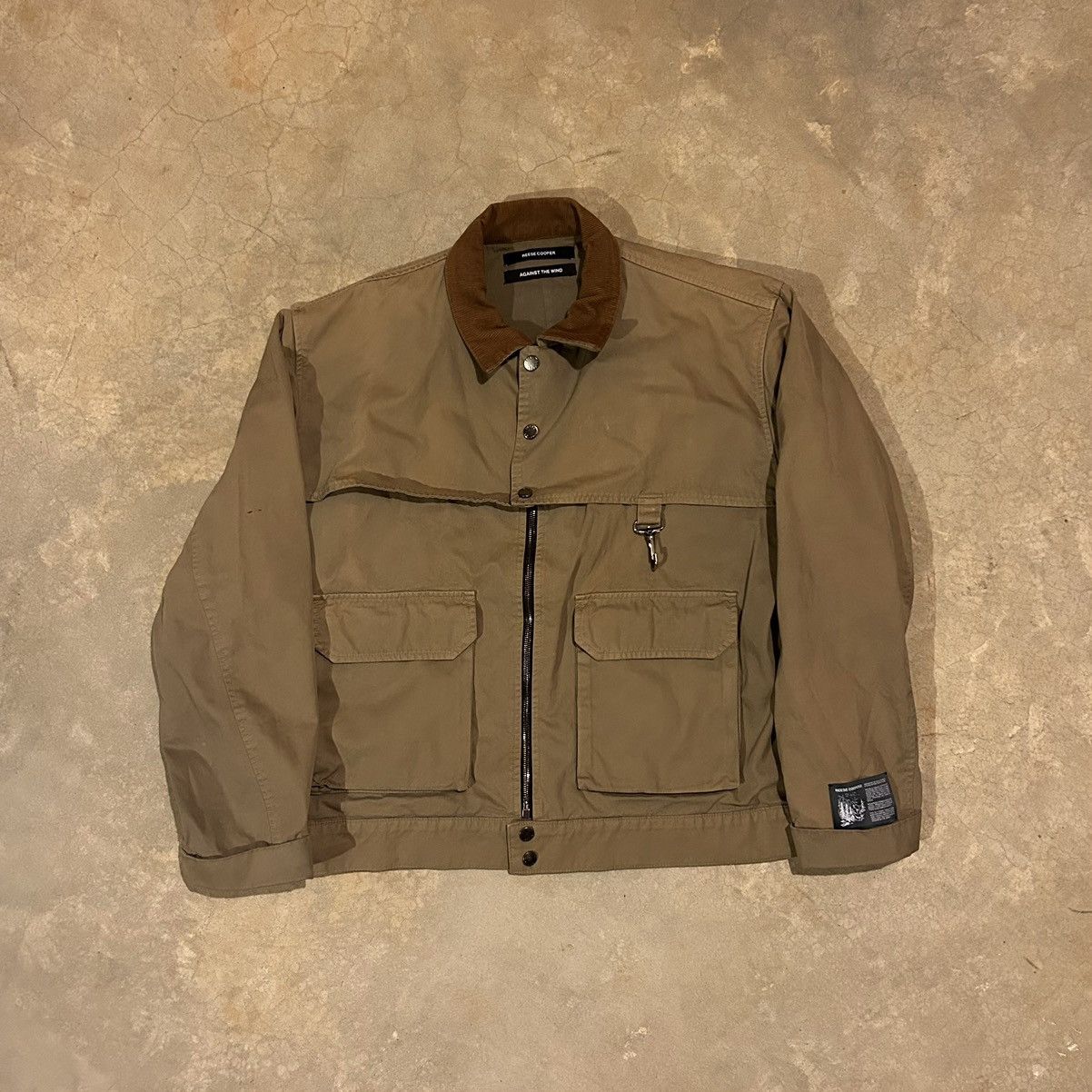 Image of Reese Cooper Fall 2019 Against The Wind Work Jacket in Tan, Men's (Size XL)