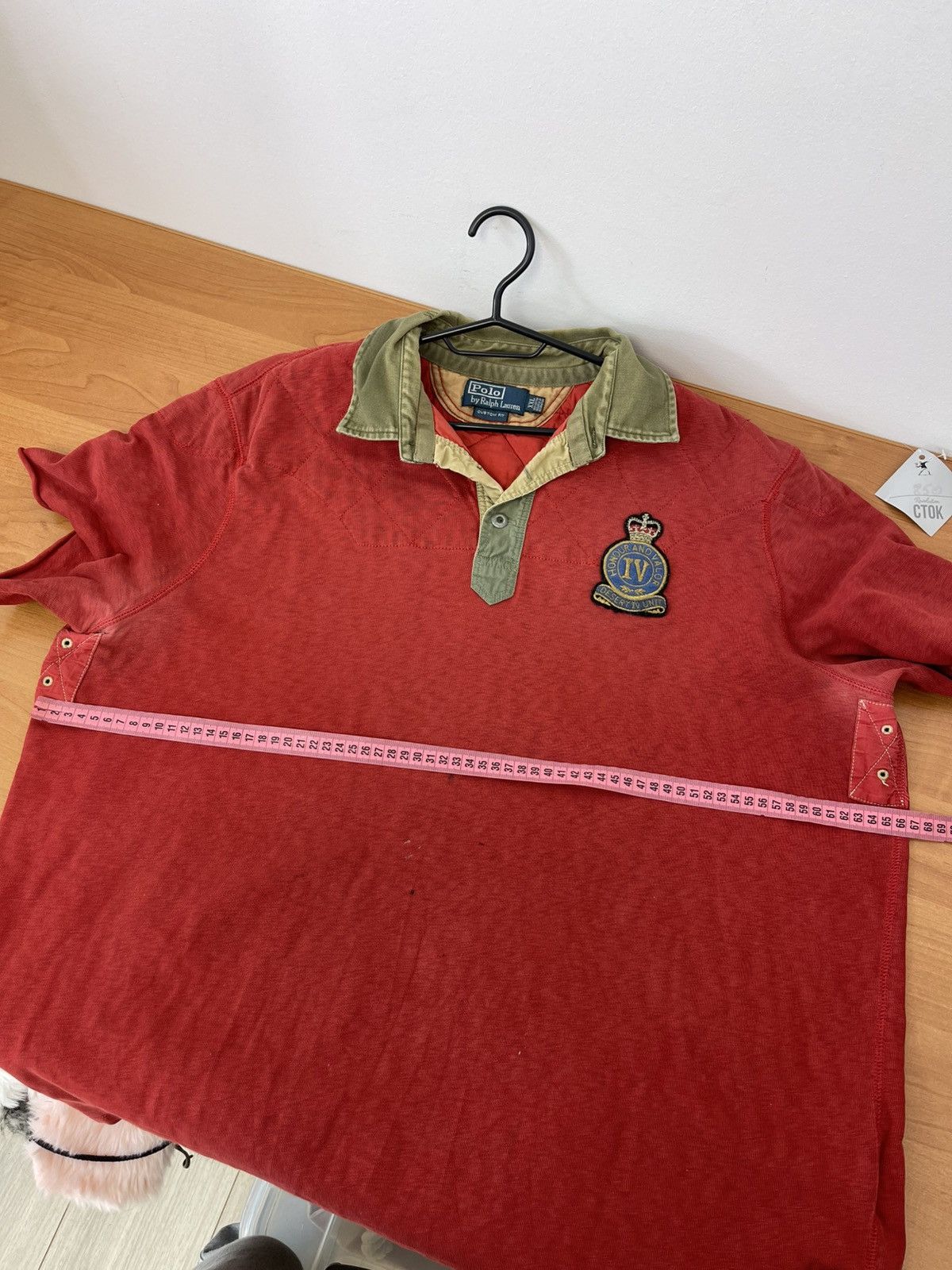 Polo Ralph Lauren Vintage POLO RALPH LAUREN Great Britain Polo Shirt Big Logo Size US XXL / EU 58 / 5 - 8 Thumbnail