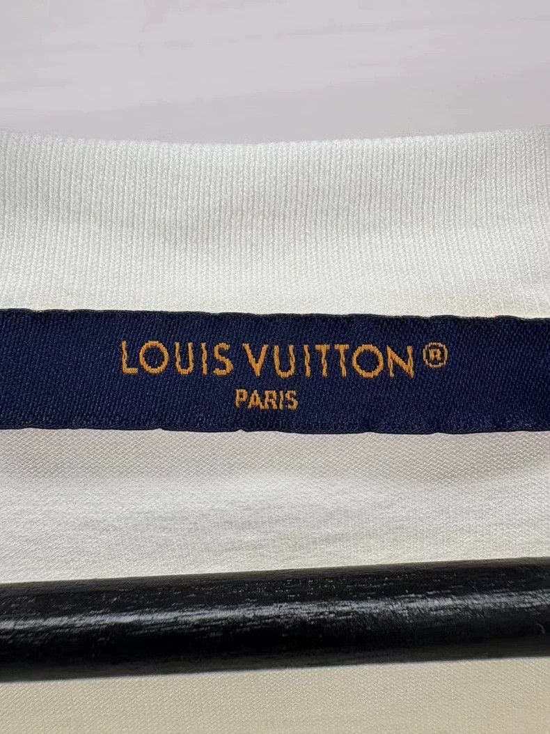 Louis Vuitton LOUIS VUITTON Iron Tower Embroidered Flying Thread Short Sl Size US M / EU 48-50 / 2 - 5 Thumbnail