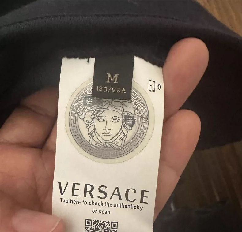 Versace Versace Gold zip-up hooded sweatshirt Size US M / EU 48-50 / 2 - 4 Thumbnail
