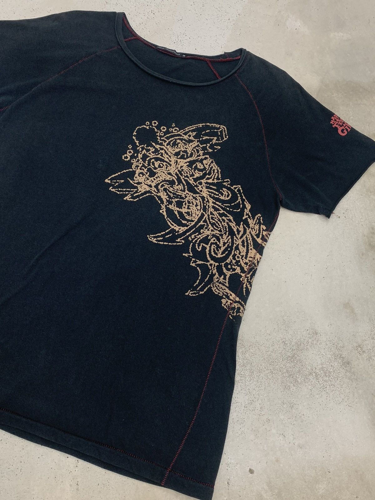 Designer Marithé François Girbaud Visible Stiching Abstract Size US M / EU 48-50 / 2 - 4 Thumbnail