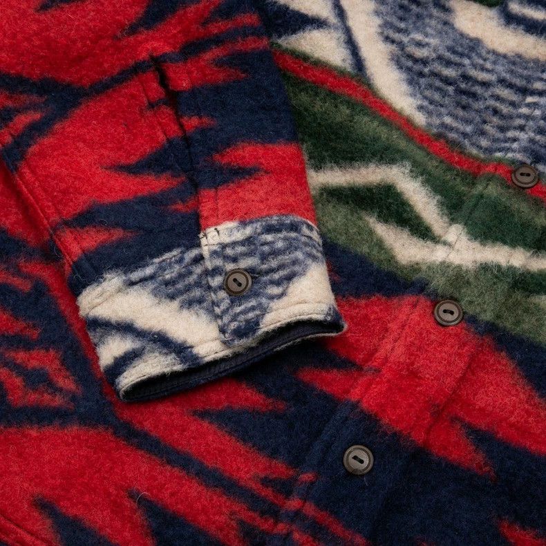 RRL Ralph Lauren RRL Ralph Lauren Wool fleece Navajo shirt jacket Size US L / EU 52-54 / 3 - 4 Thumbnail