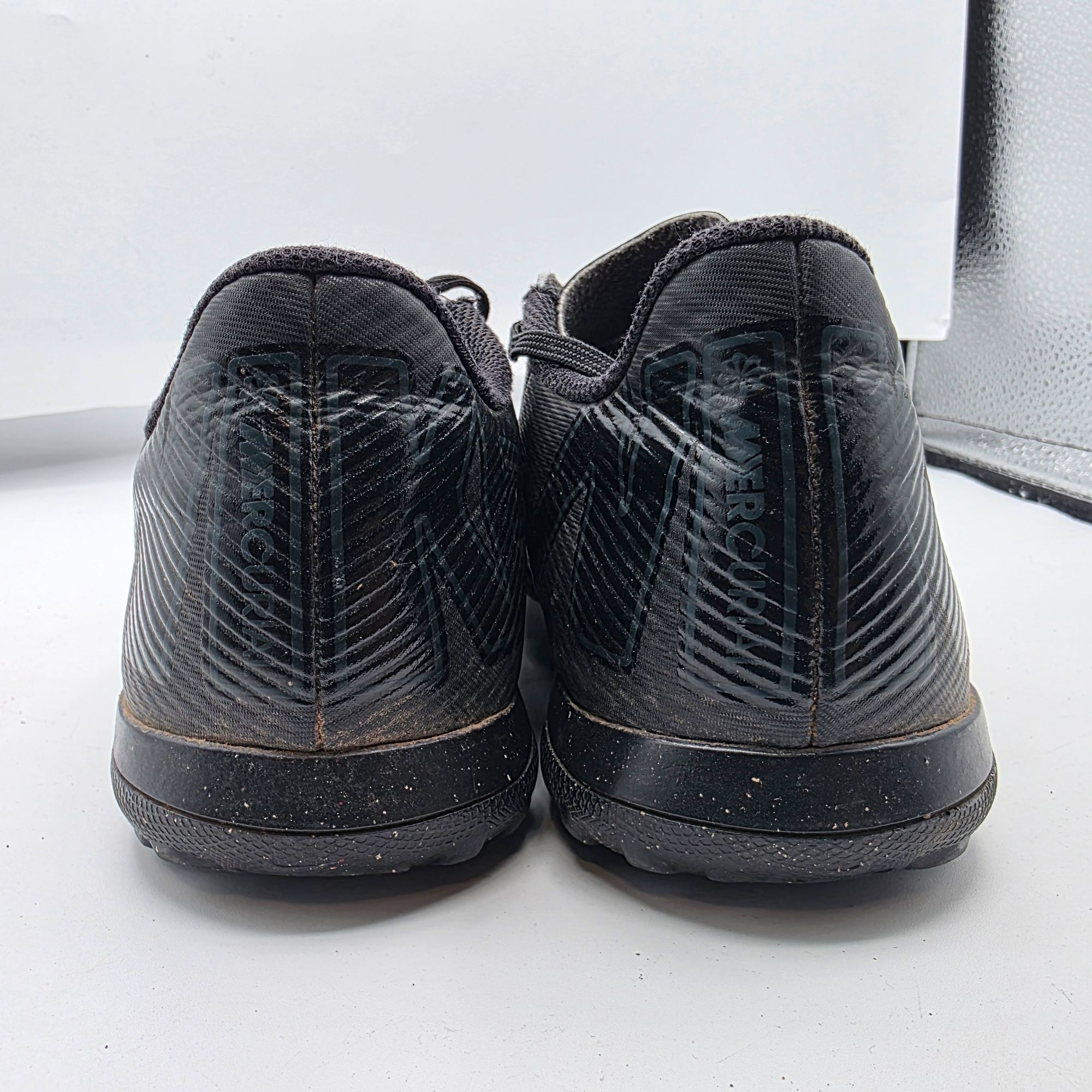 Nike Nike Vapor 16 Club TF Mens Size 6 Black Deep Jungle Soccer C Size US 6 / EU 39 - 4 Thumbnail