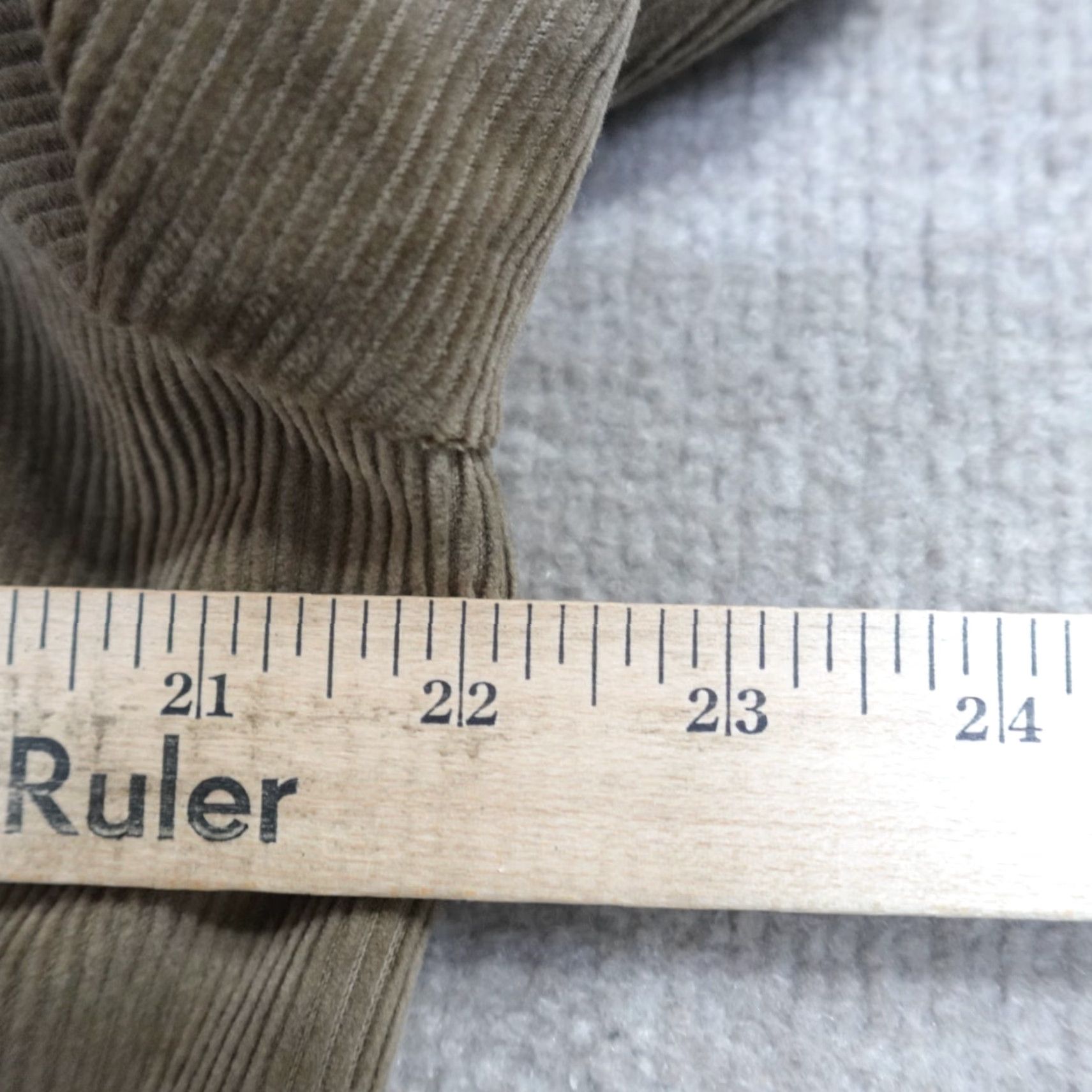 Ralph Lauren Lauren Ralph Lauren Sport Coat Beige Corduroy Notch Lapels Elbow Patches 40L Vintage No Size US XXS / EU 40 - 5 Thumbnail