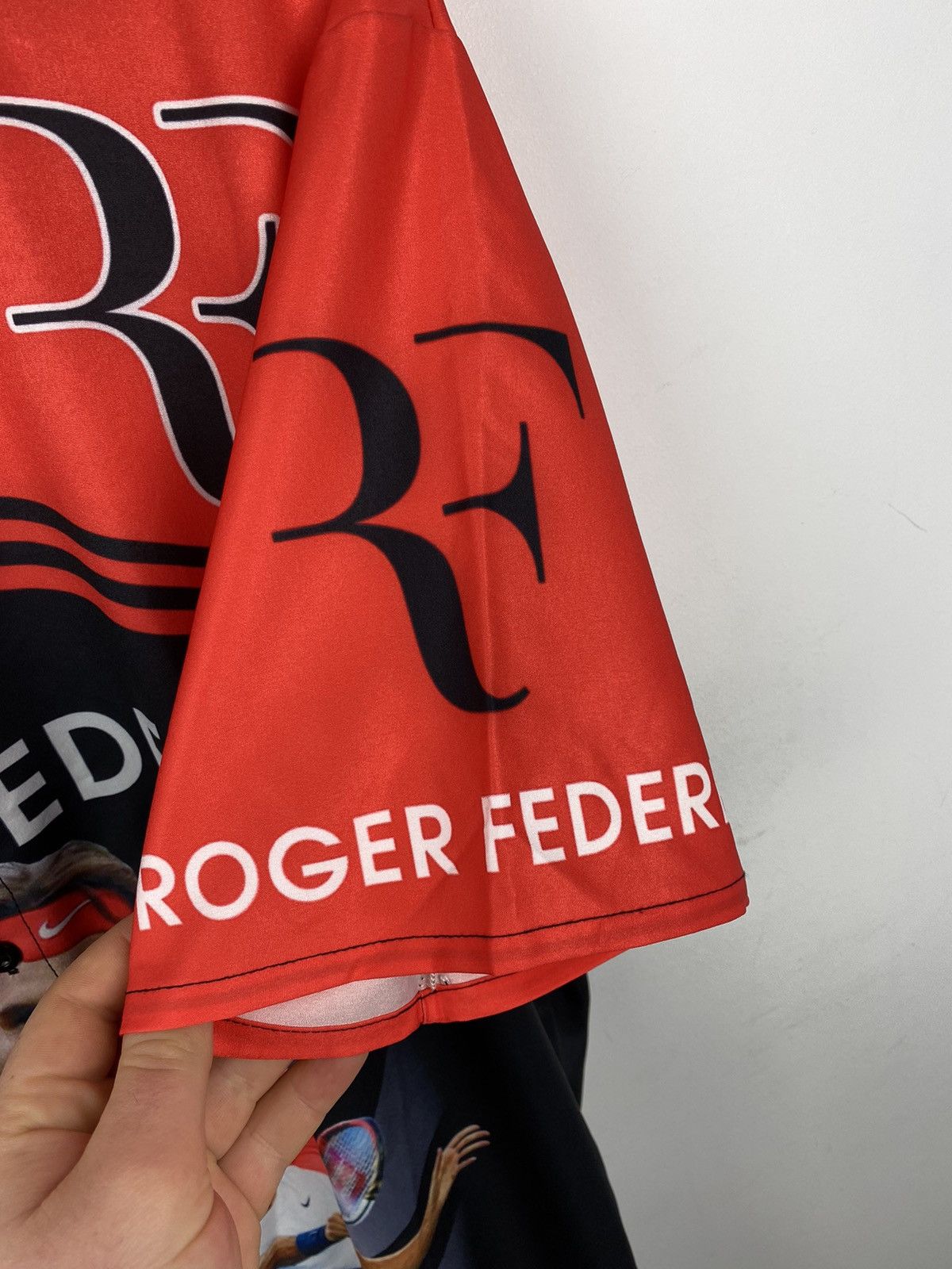 Vintage Roger Federer RF Anniversary Tennis Button Shirt Nadal Size US L / EU 52-54 / 3 - 4 Thumbnail