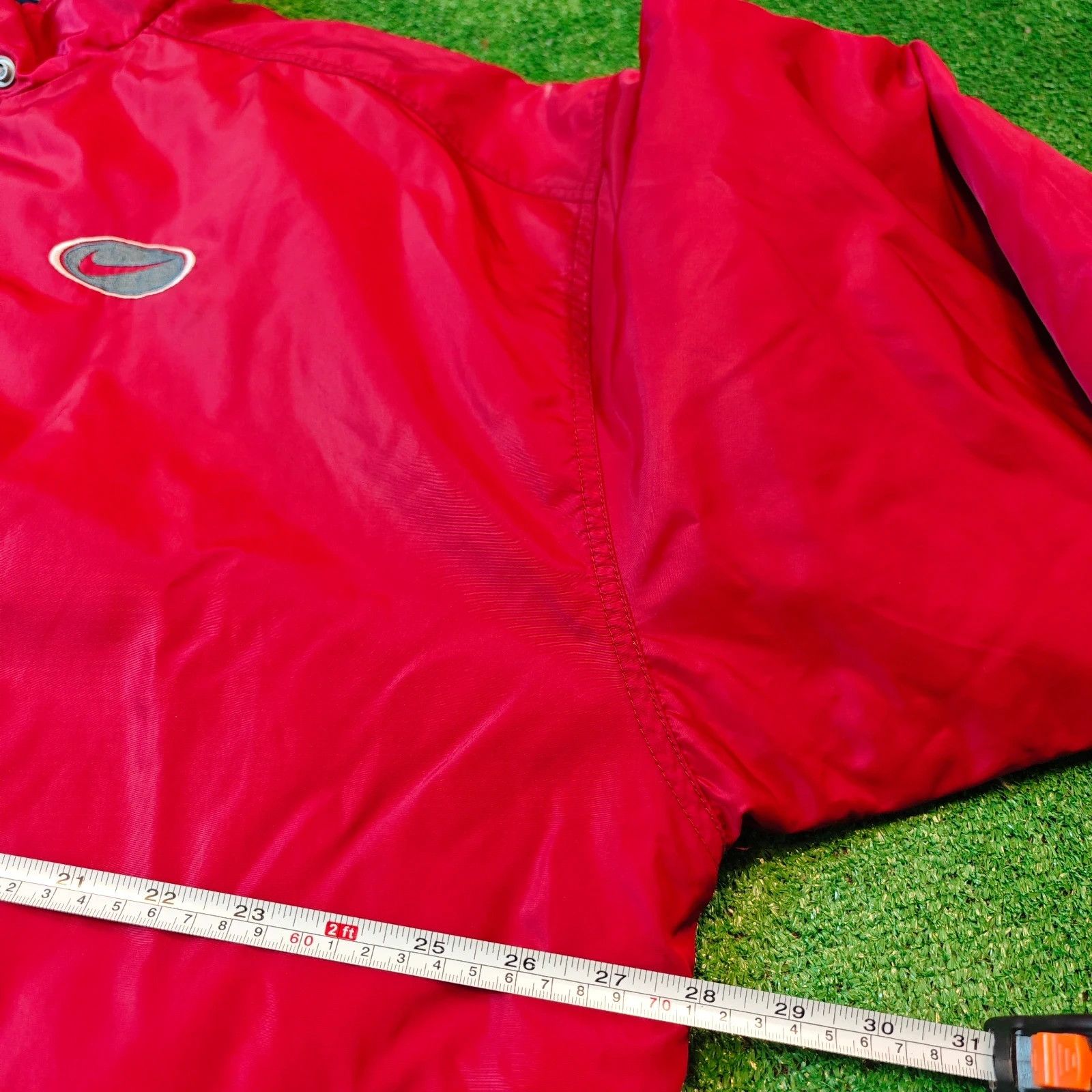 Nike Vintage Nike Jacket Mens XL Full zip red embroidered y2k Size US XL / EU 56 / 4 - 16 Thumbnail