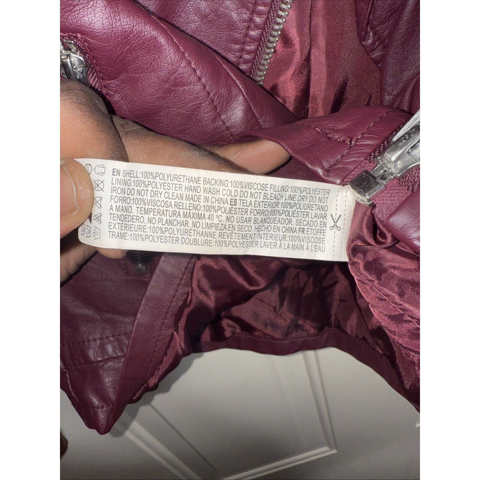Forever 21 Forever 21 Leather Motorcycle Jacket Women’s Small Bomber Size S / US 4 / IT 40 - 7 Thumbnail