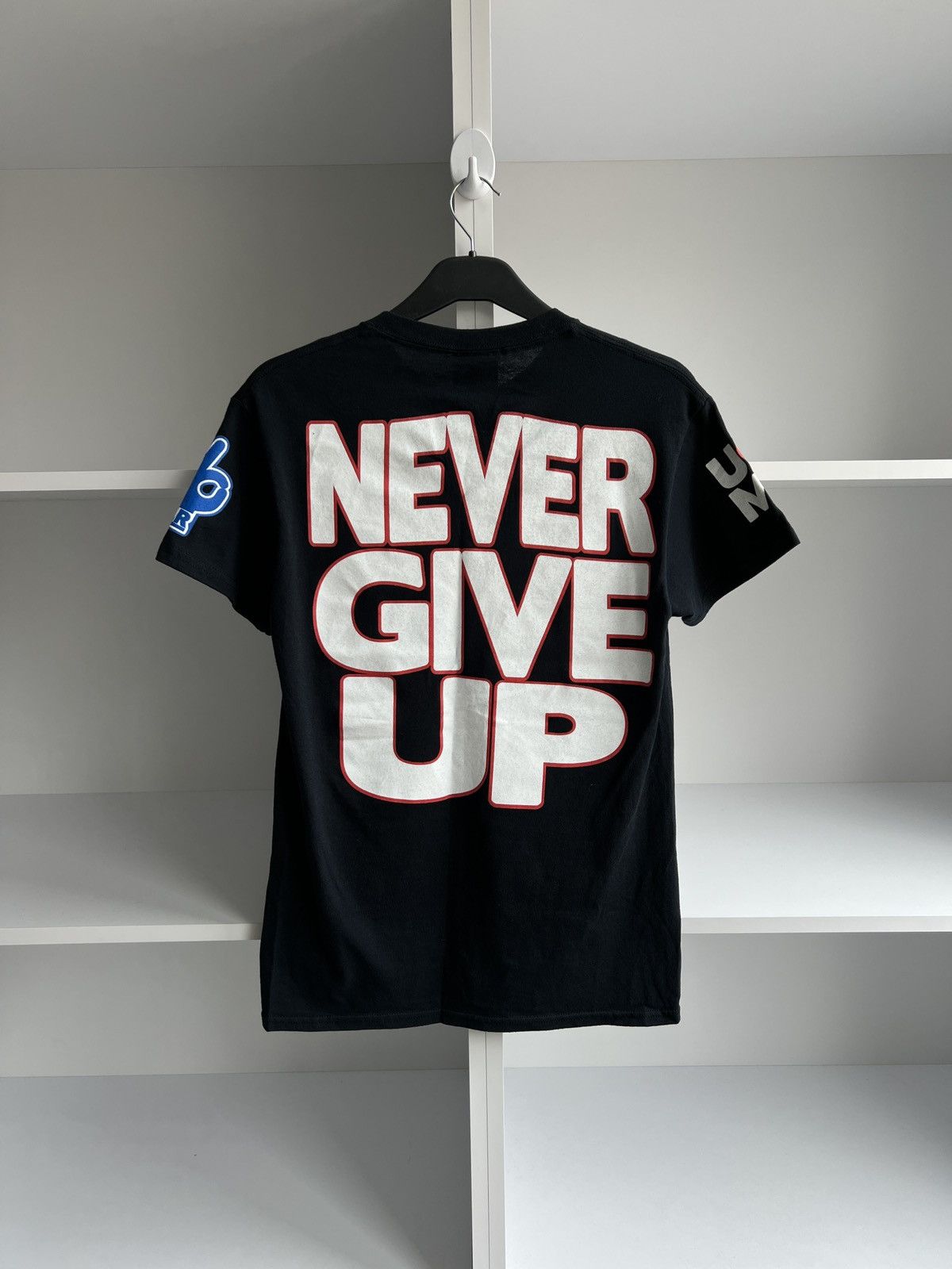Vintage × WWE John Cena WWE Never Give Up Tee Size US S / EU 44-46 / 1 - 9 Thumbnail
