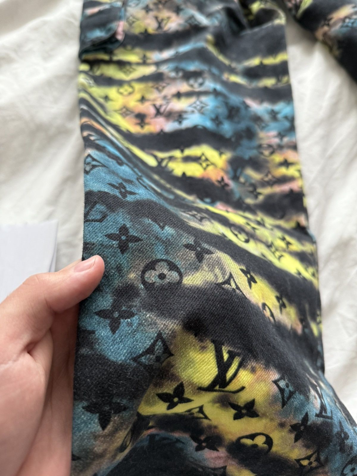 Louis Vuitton LV Multicolor Monogram Camo Cargo Pants