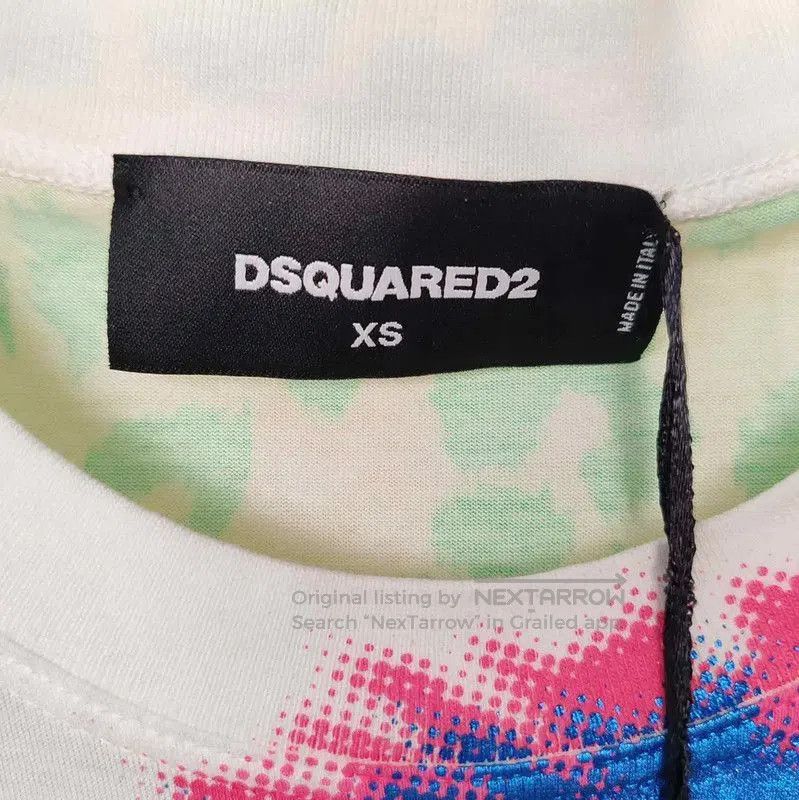 Dsquared2 DSQUARED2 Graphic Cotton T-Shirt for Men . Size US XS / EU 42 / 0 - 4 Thumbnail