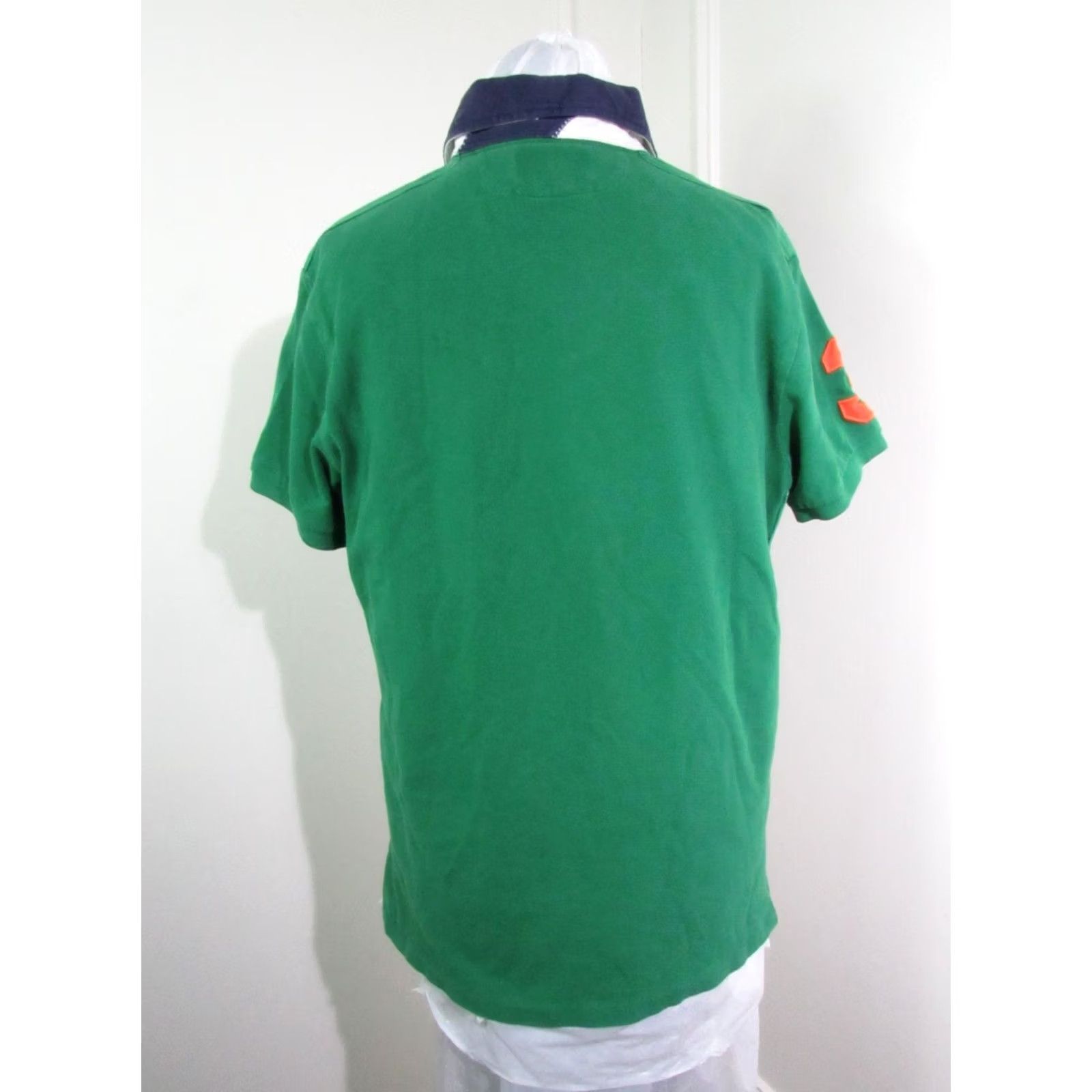 Ralph Lauren Polo Ralph Lauren Rugby Shirt Men L Green Short Sleeve Size US L / EU 52-54 / 3 - 7 Thumbnail