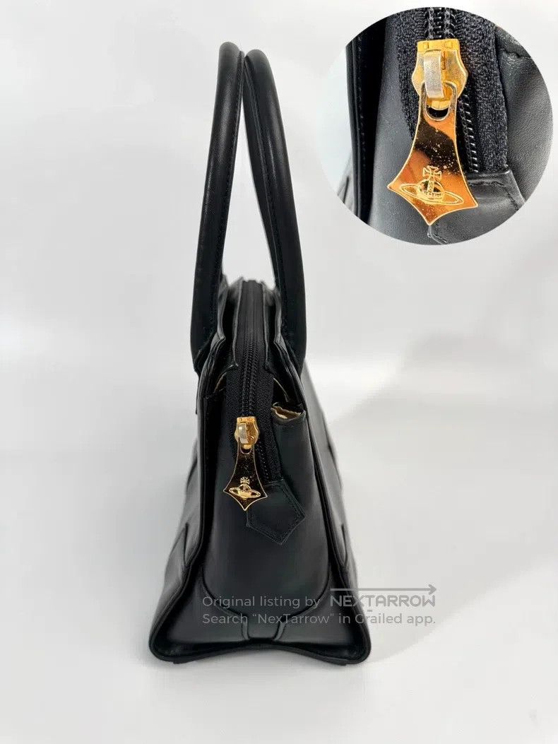 Vivienne Westwood Vivienne Westwood size os Black Metal Logo Square Bag Size ONE SIZE - 3 Thumbnail